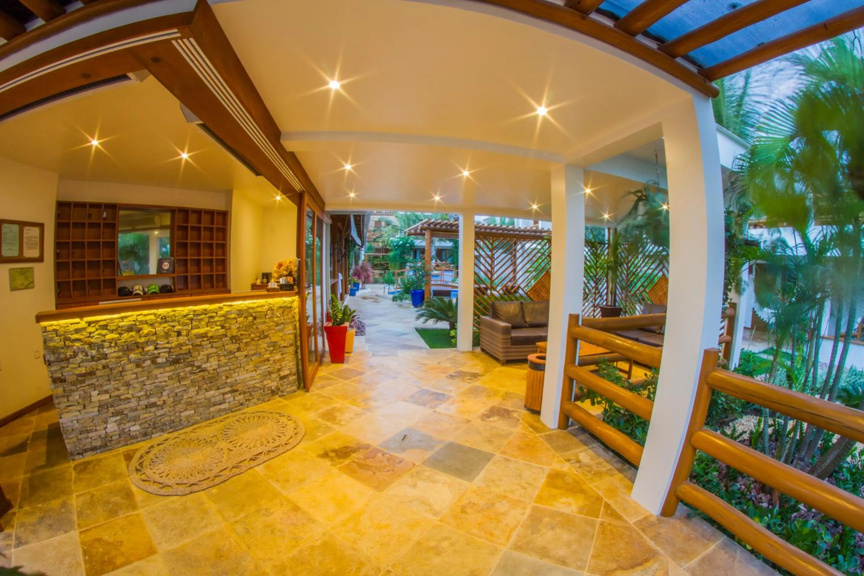 Lobby or reception in Pousada Windjeri