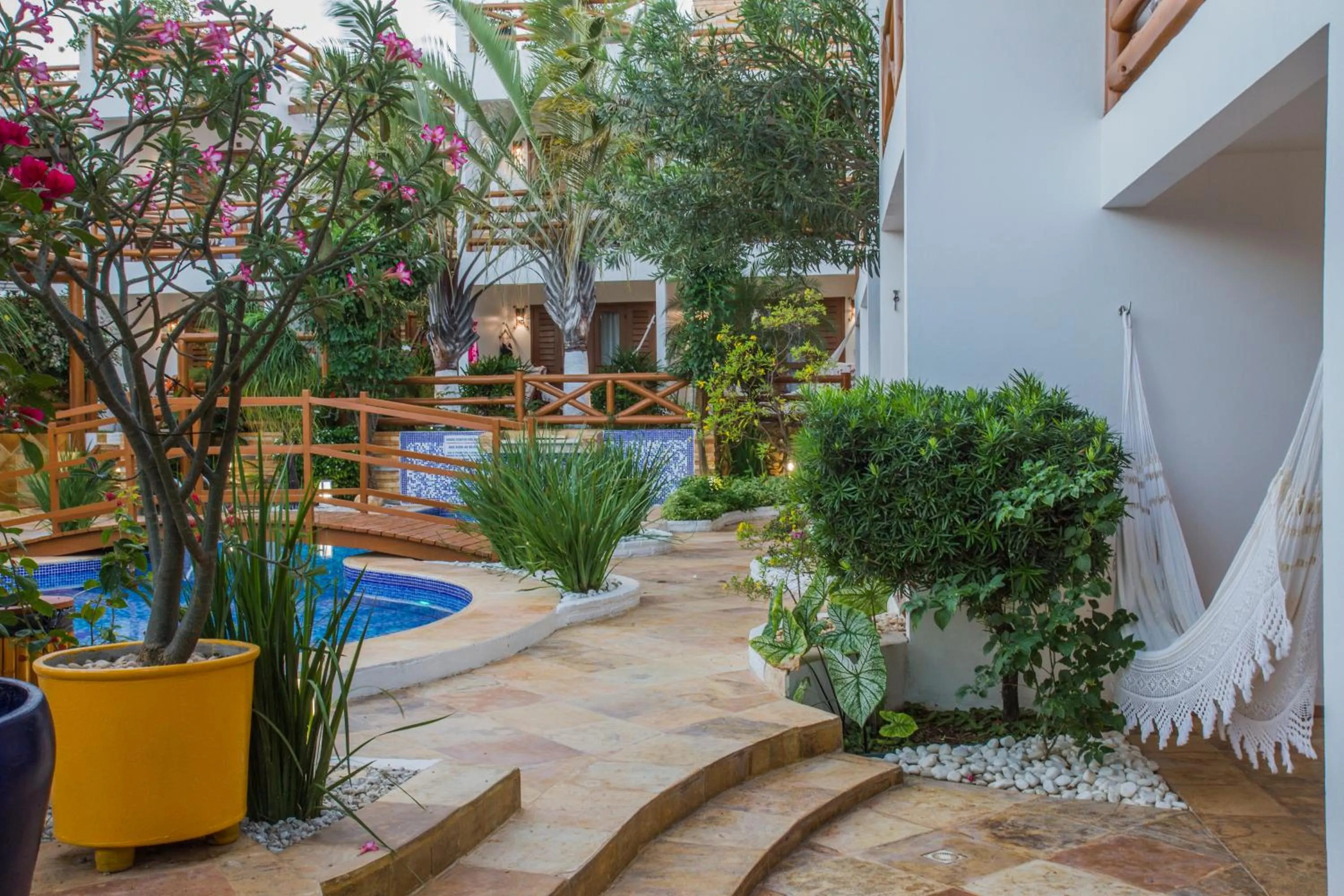 Patio in Pousada Windjeri