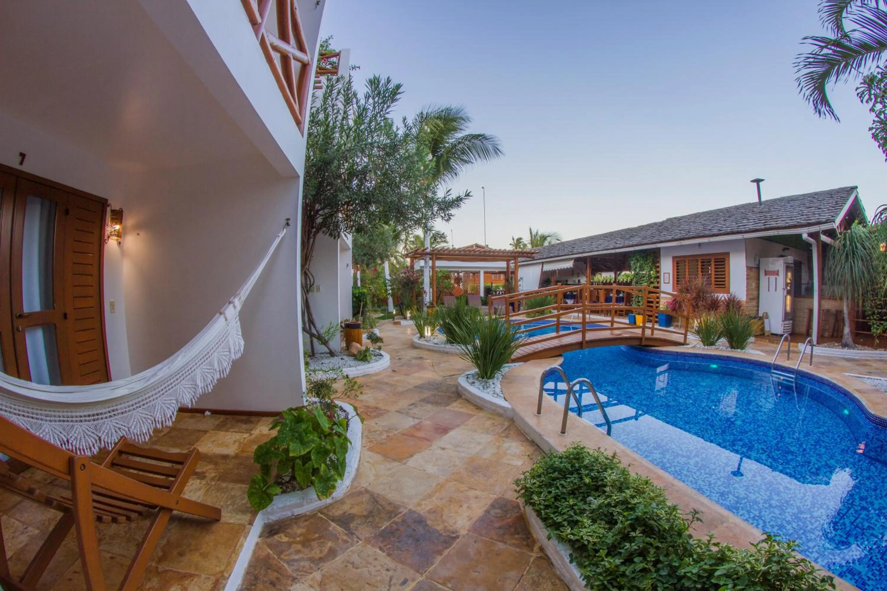 Patio in Pousada Windjeri