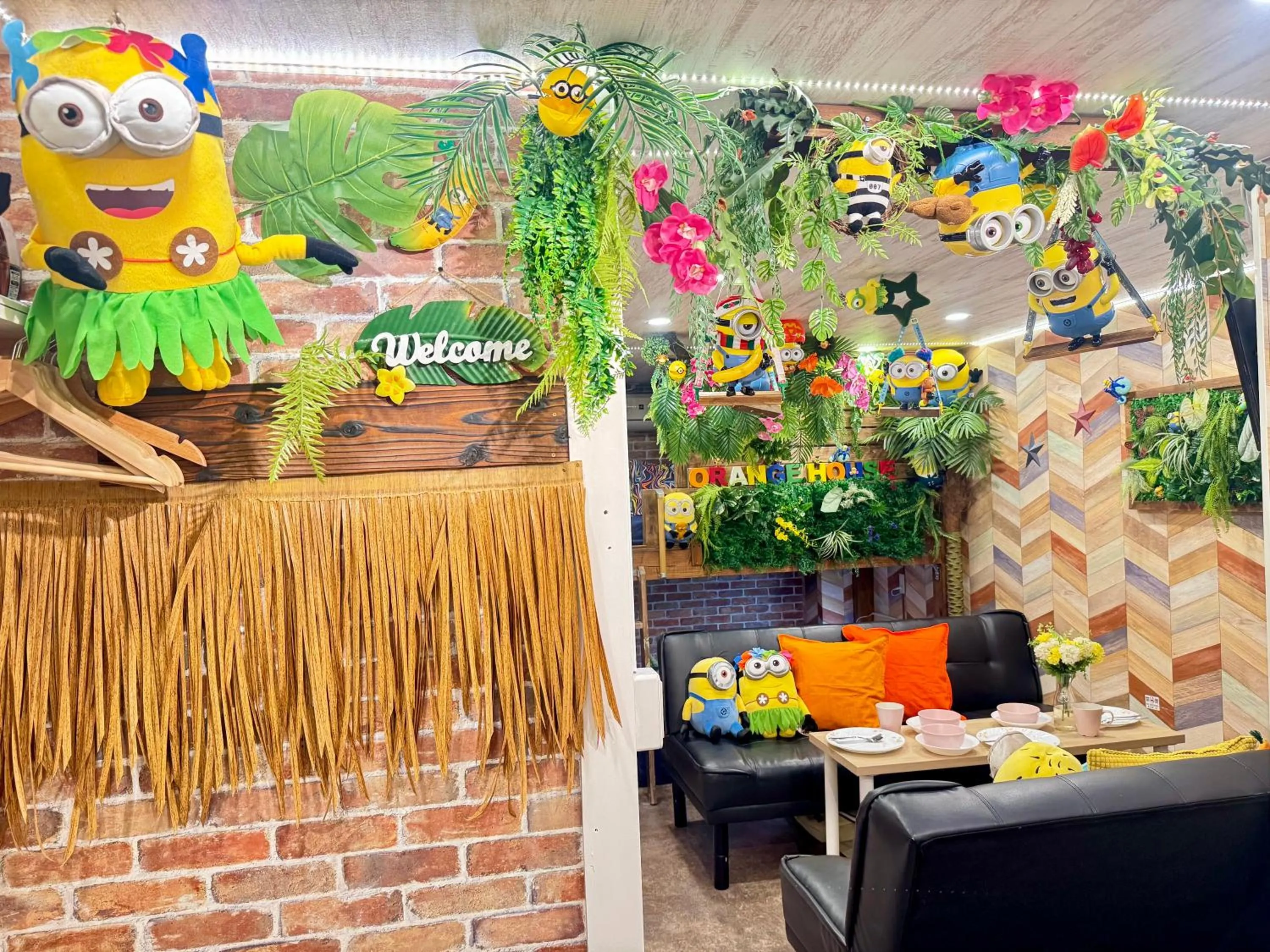 Living room in Hotel Orange House