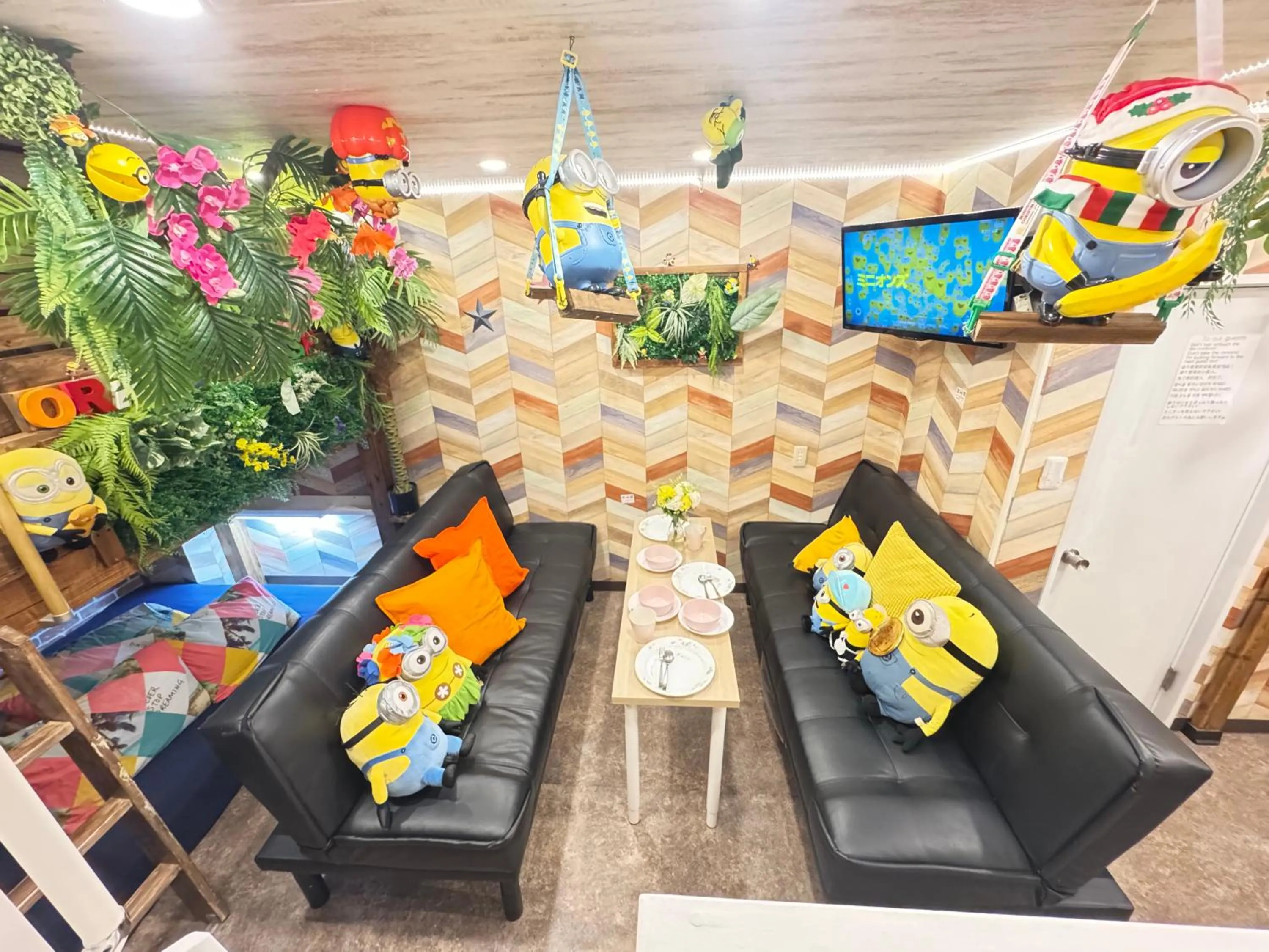 Living room in Hotel Orange House