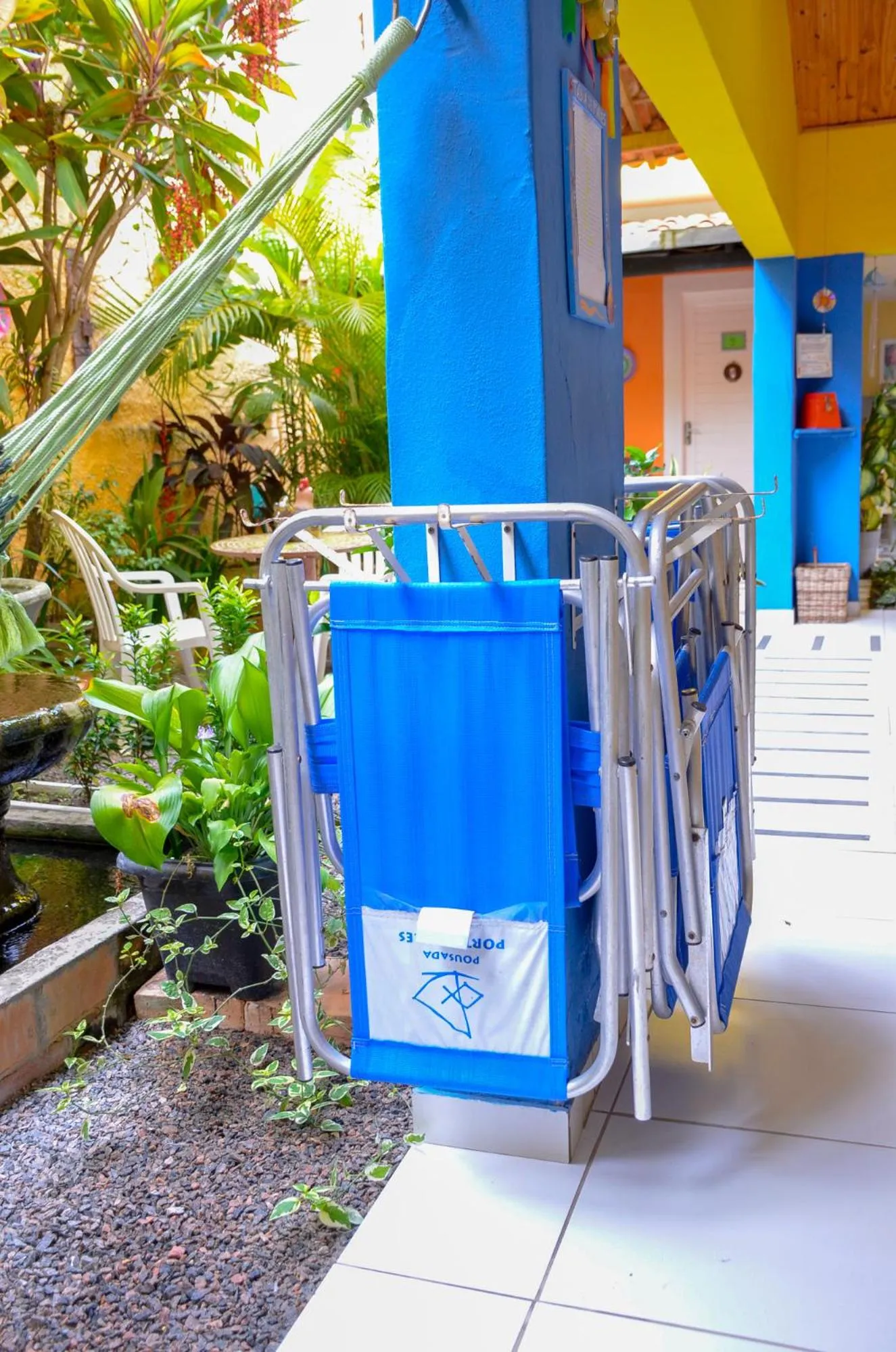 Patio in Pousada Portomares