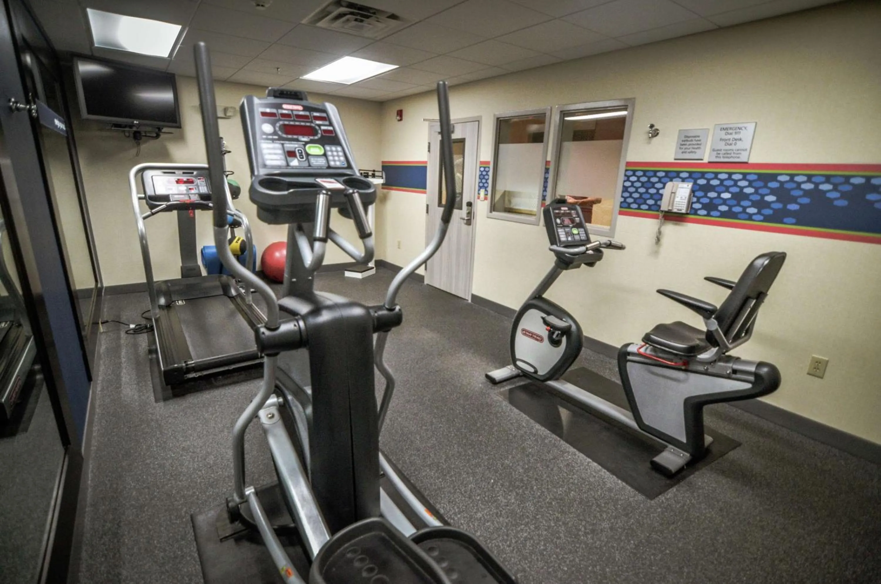 Fitness centre/facilities in Hampton Inn Fort Payne