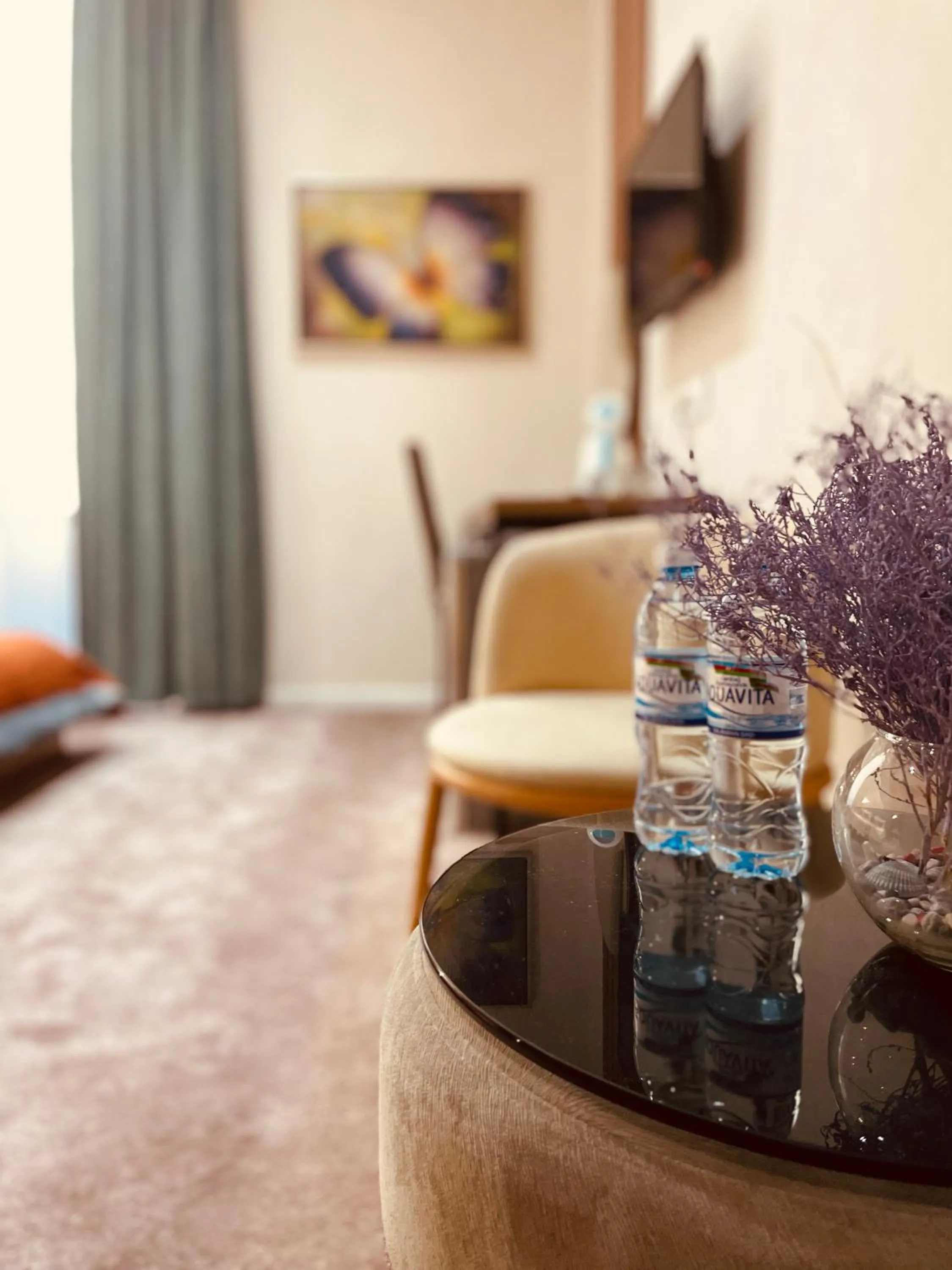 Coffee/tea facilities, Bed in Seven Boutique Hotel Baku