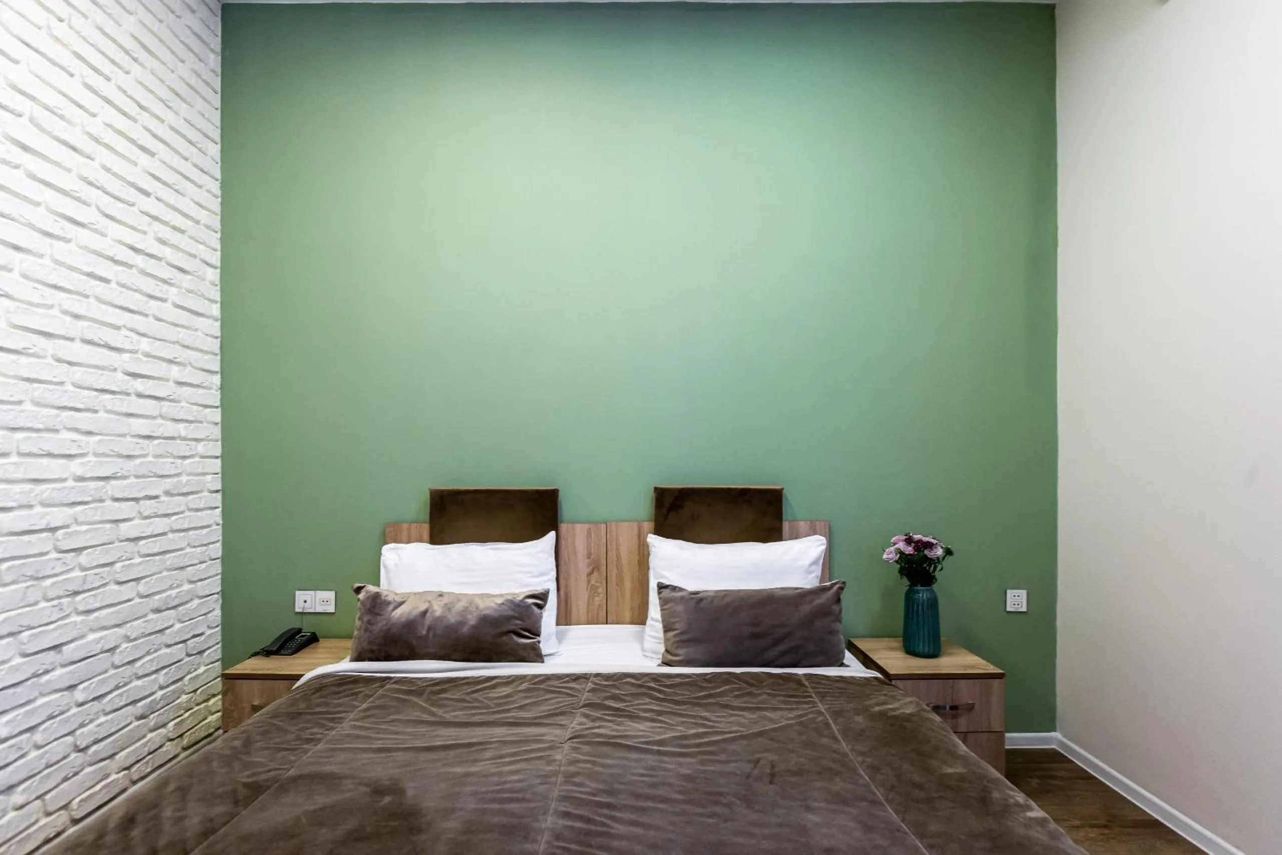 Bed in Seven Boutique Hotel Baku