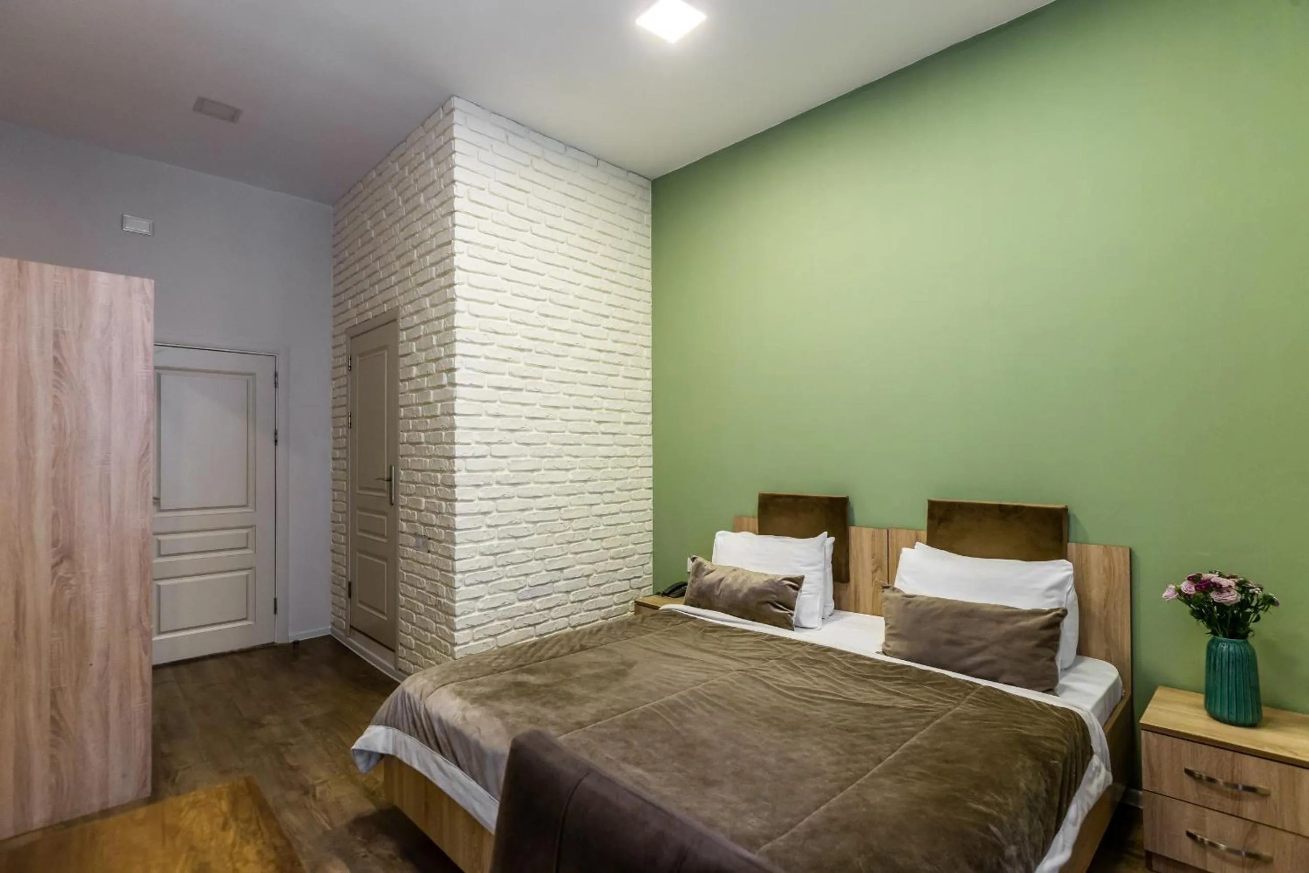 Bed in Seven Boutique Hotel Baku