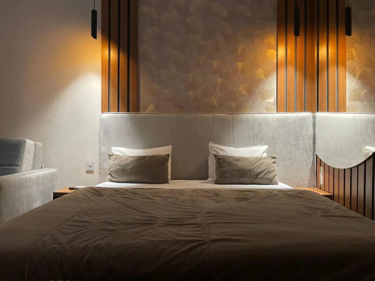 Bed in Seven Boutique Hotel Baku
