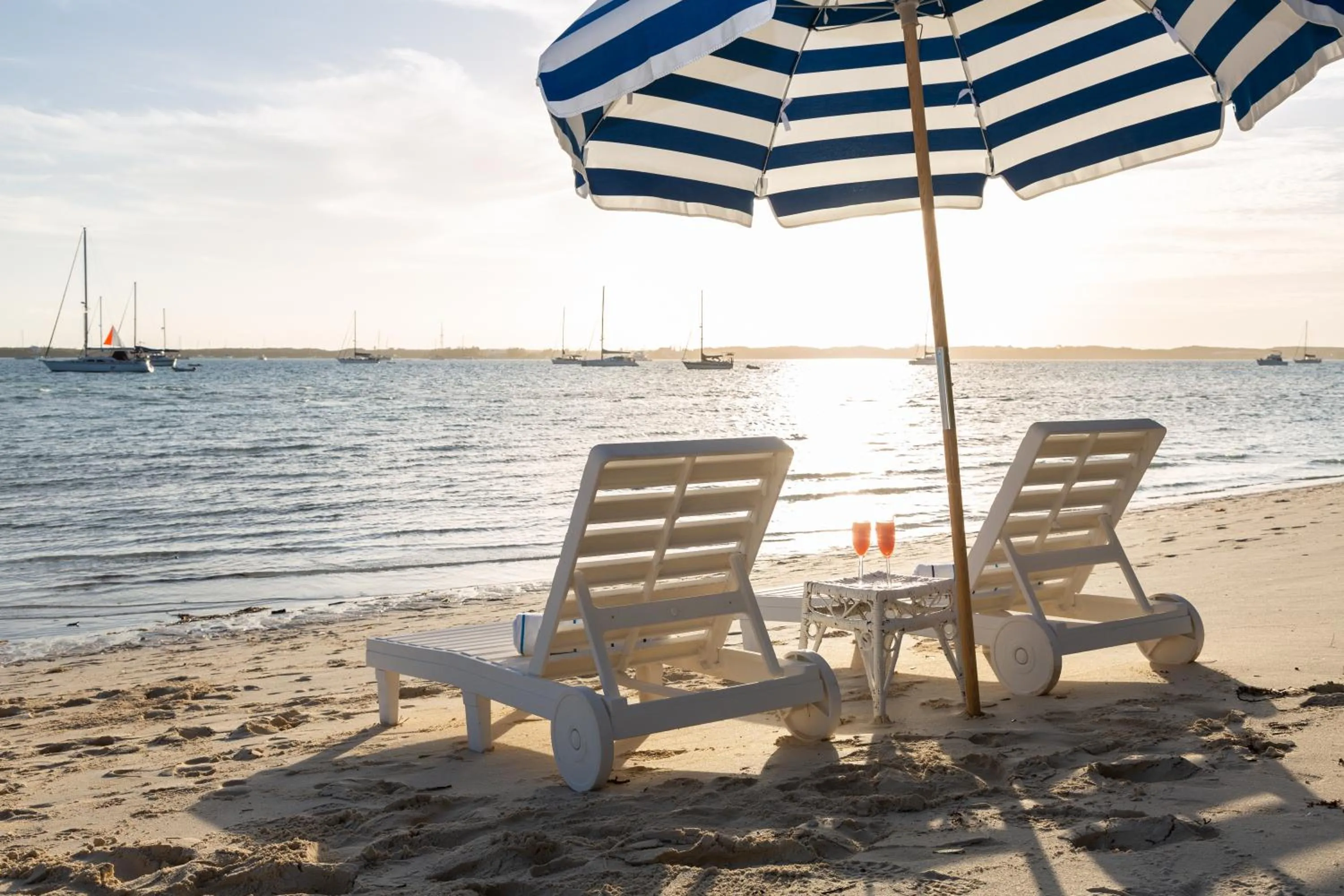 Beach in Peace and Plenty Resort