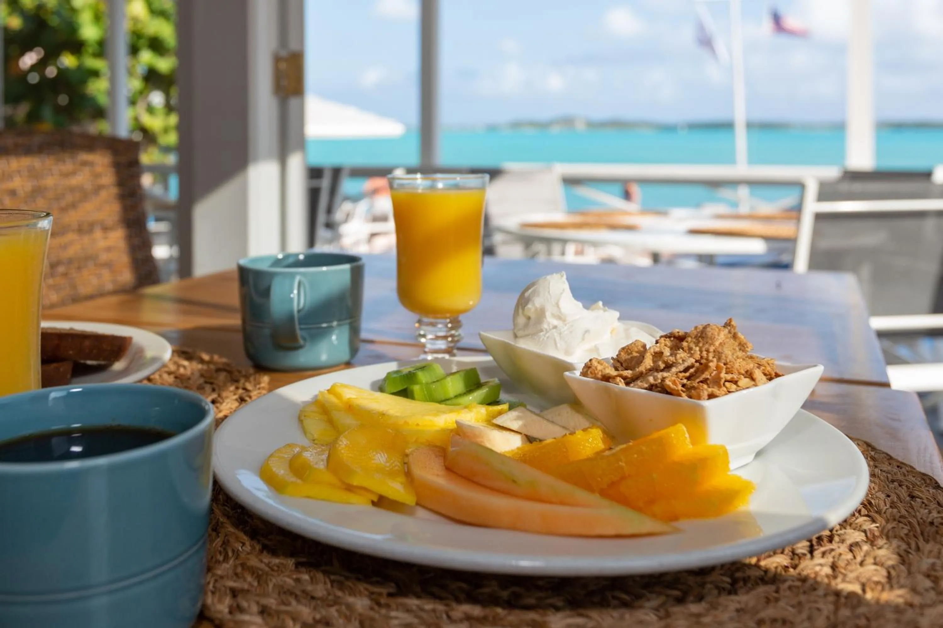 Food in Peace and Plenty Resort