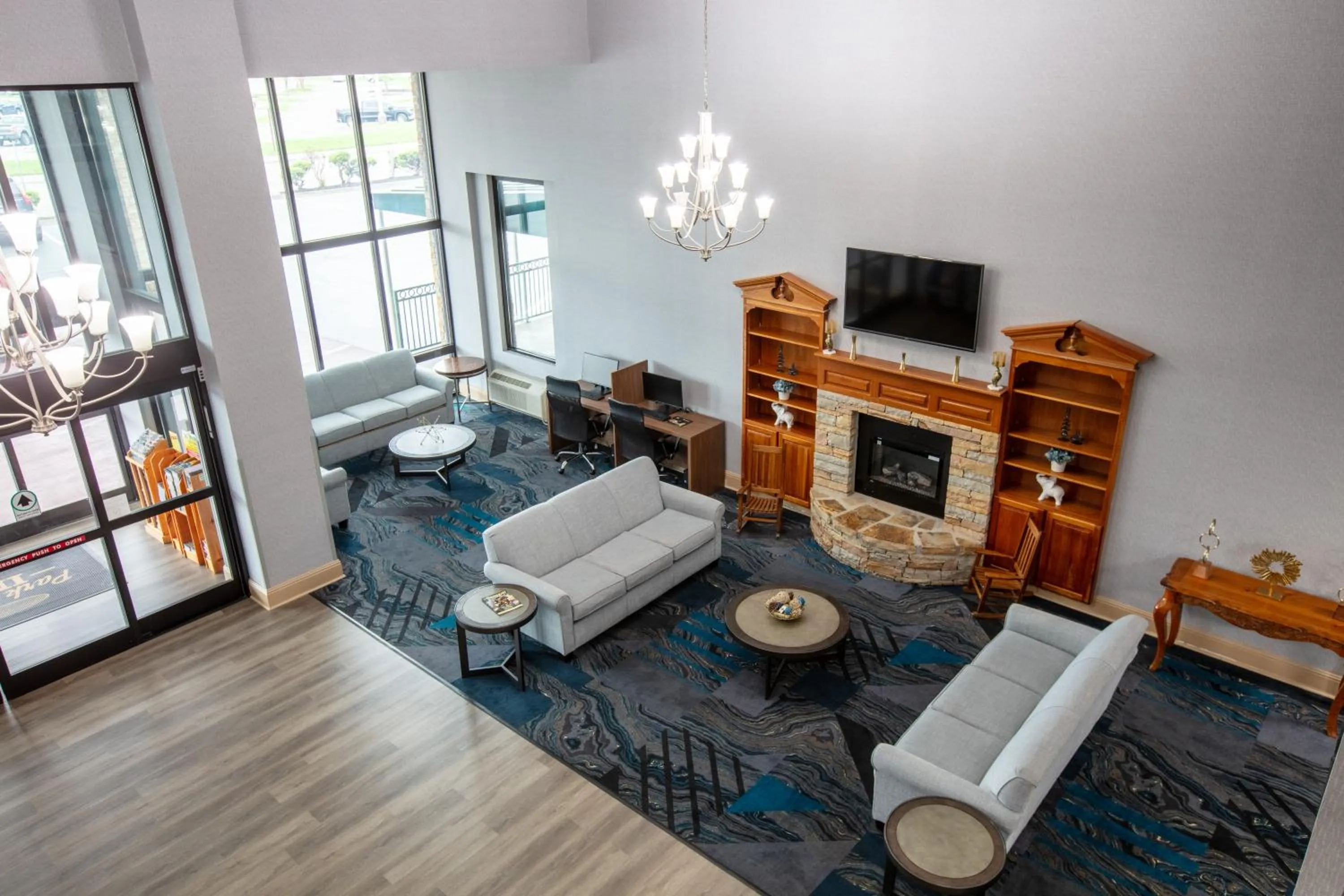 Lobby or reception in Park Grove Inn