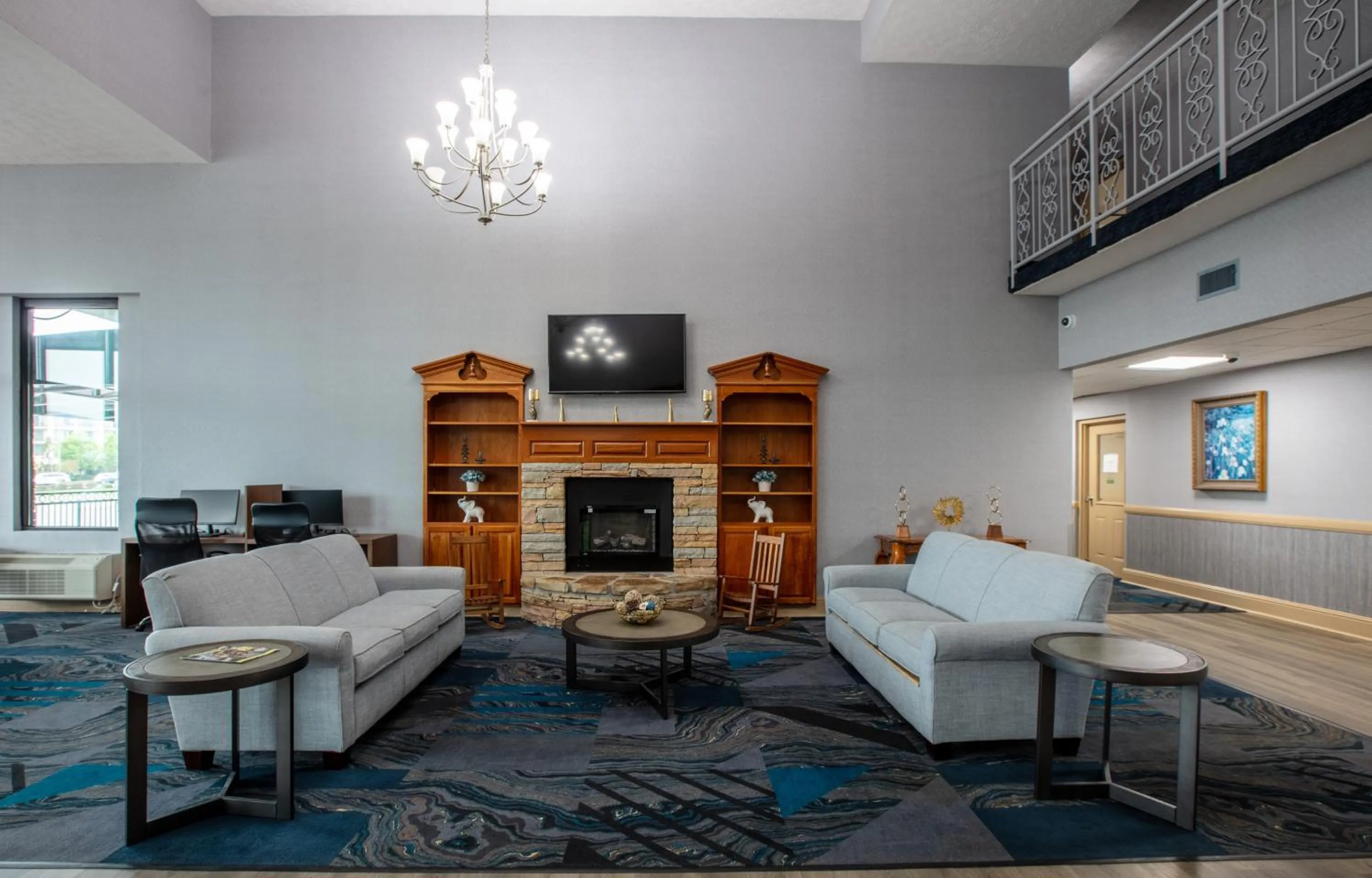 Lobby or reception in Park Grove Inn