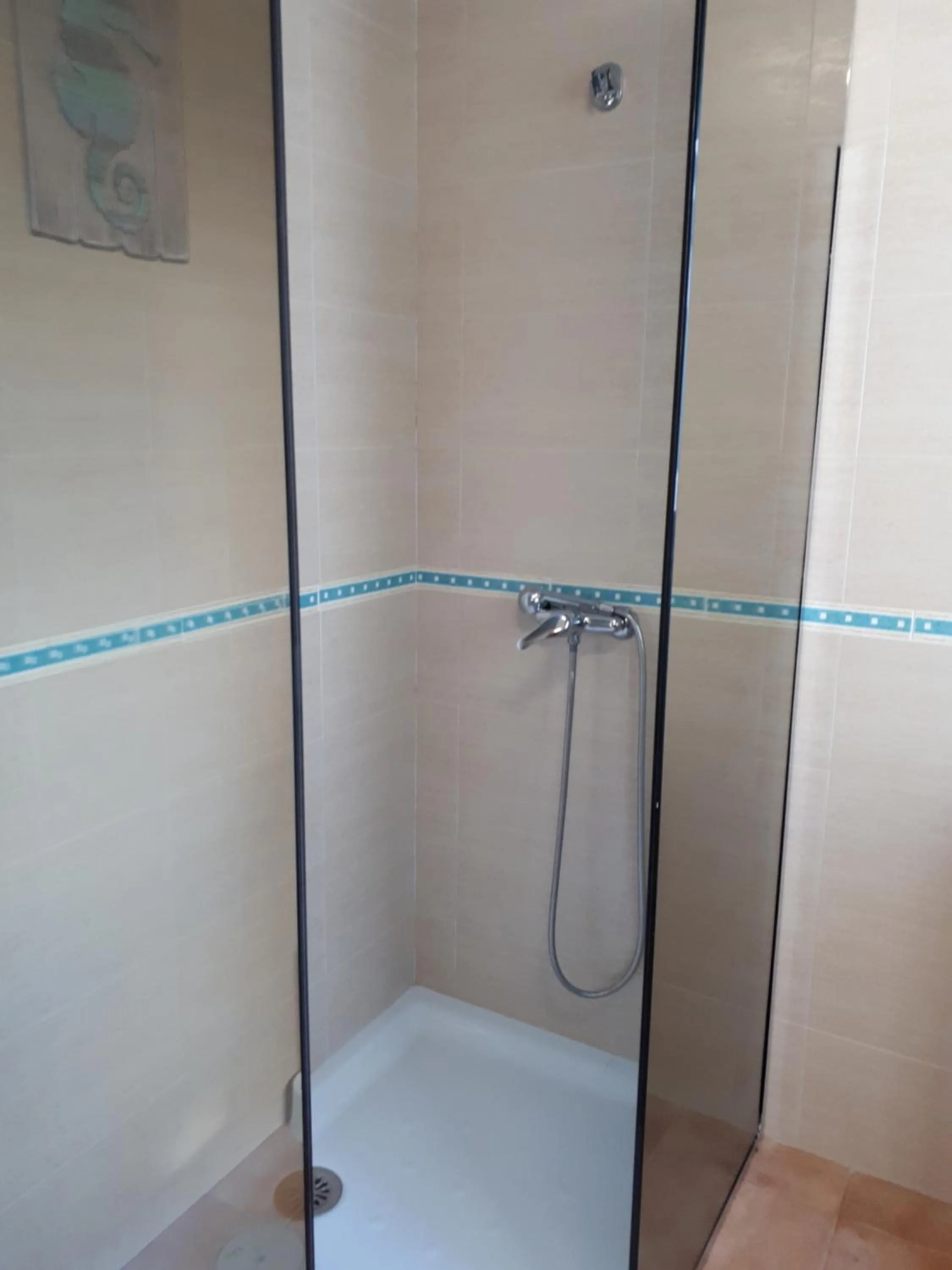 Shower in Crucesinn Albergue