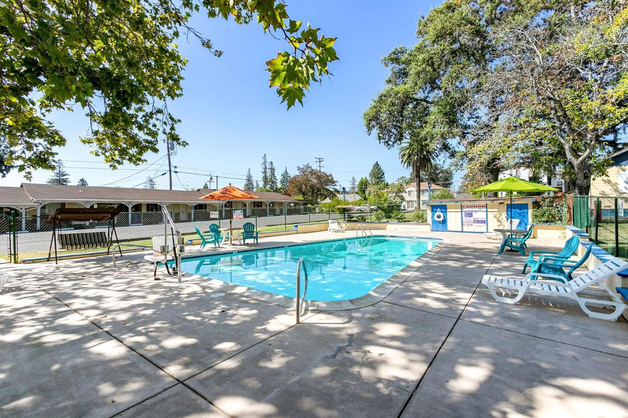 Swimming pool in Skylark Shores Resort