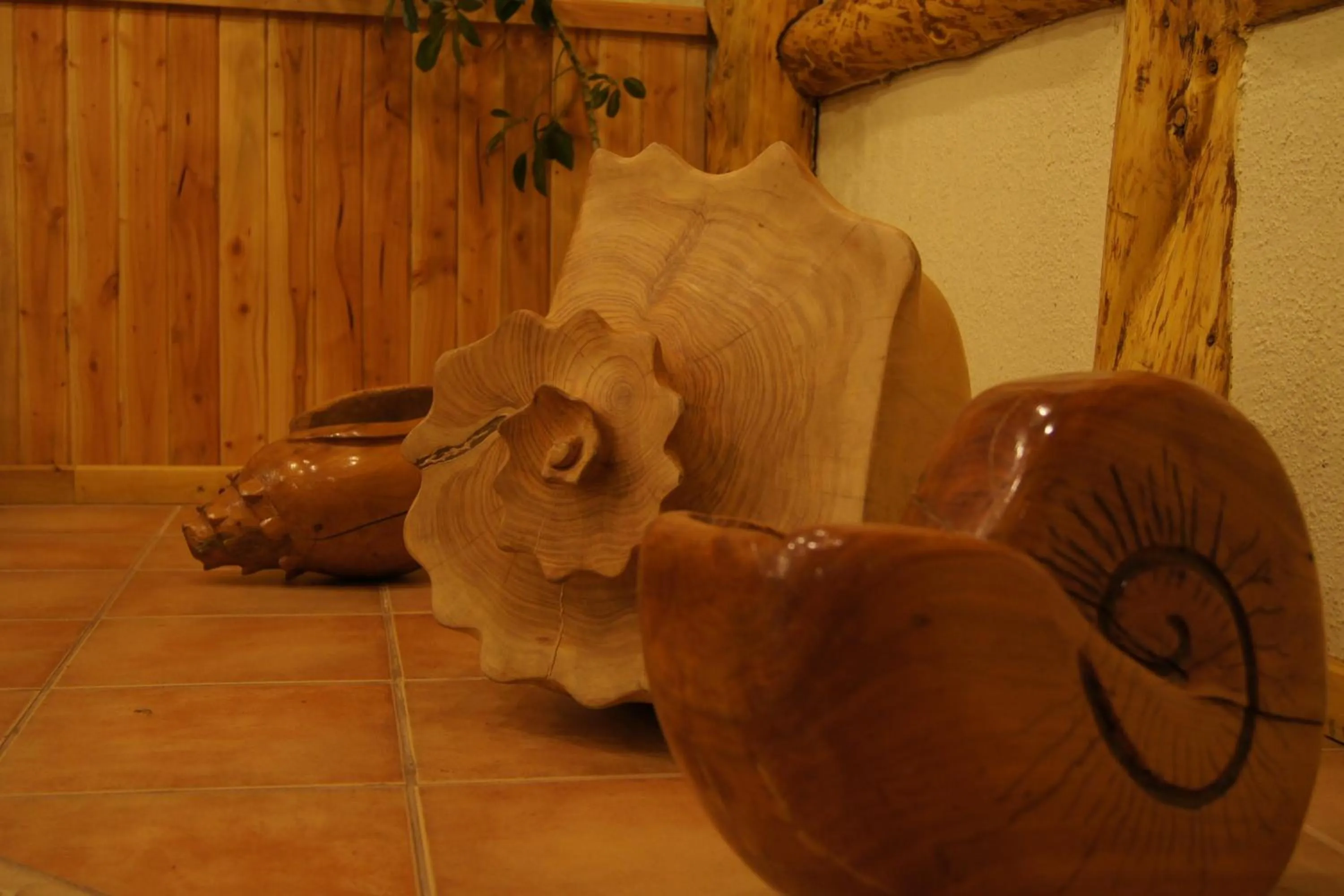 Decorative detail in Hotel Borde Lago