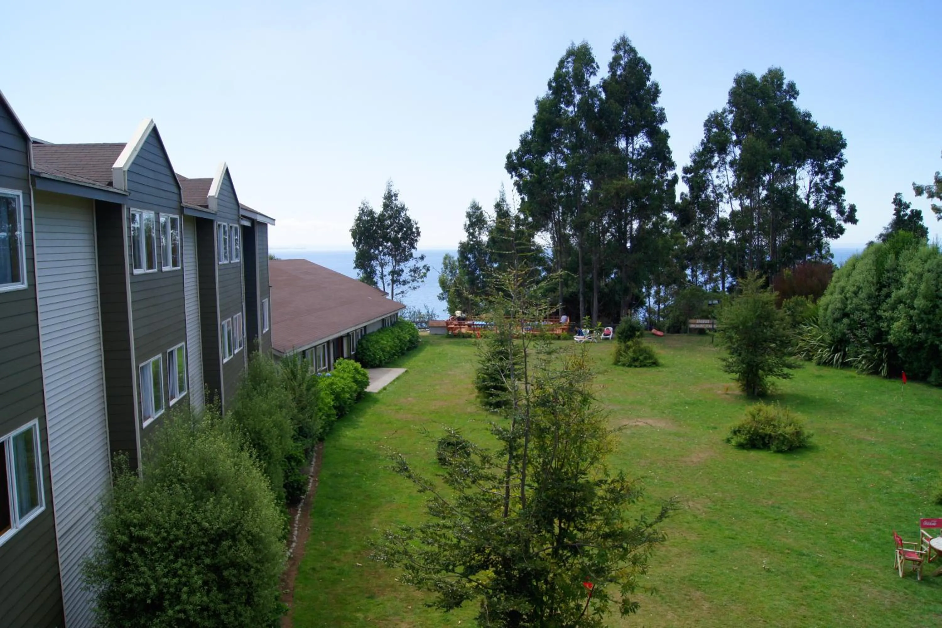 Garden view in Hotel Borde Lago