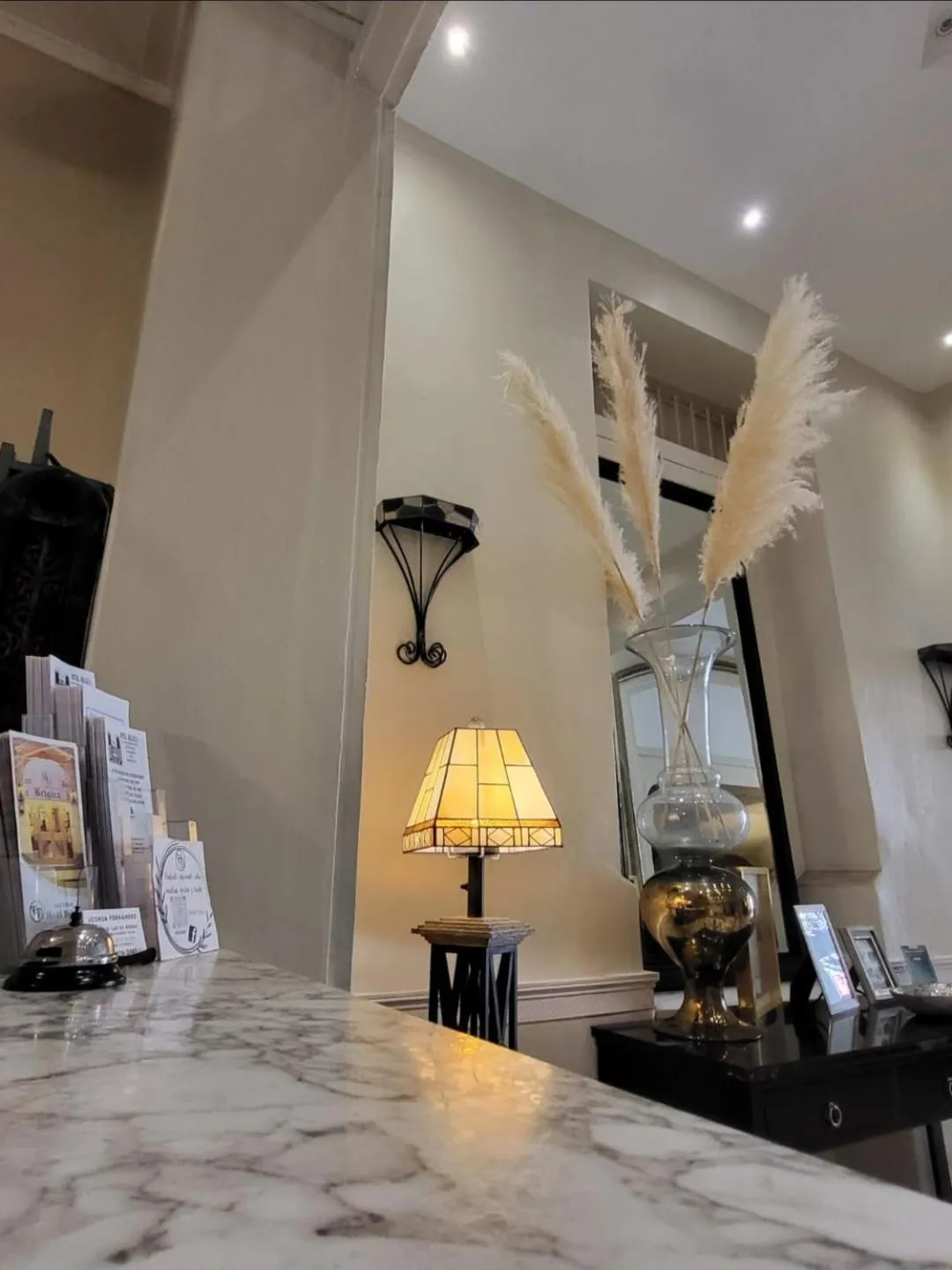 Decorative detail in Boutique Hotel Belgica