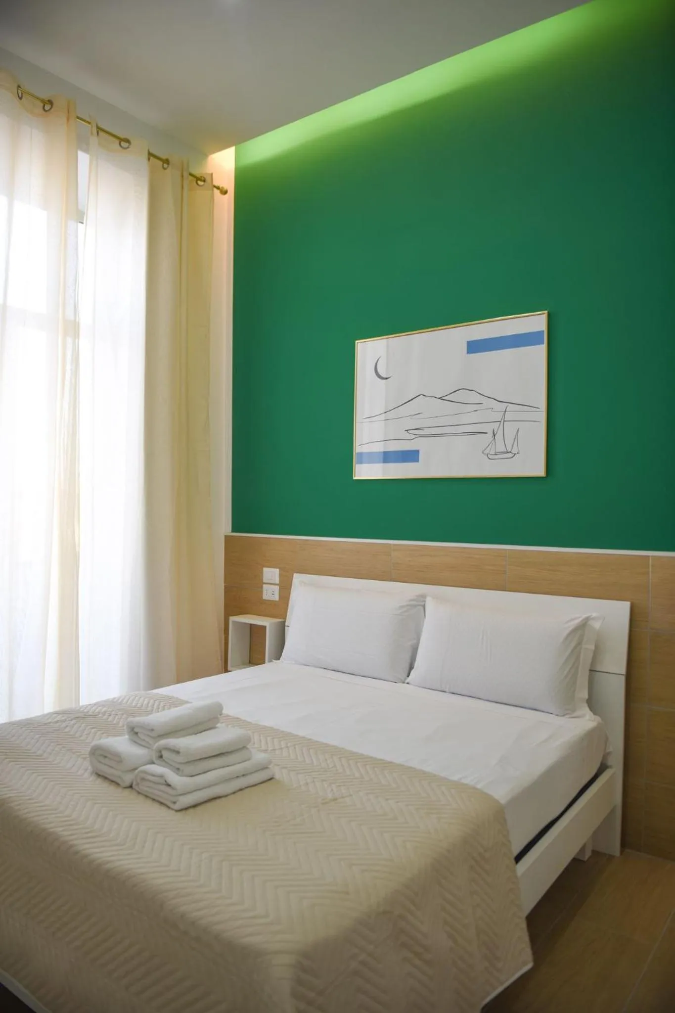 Bed in Napoli Central Gate