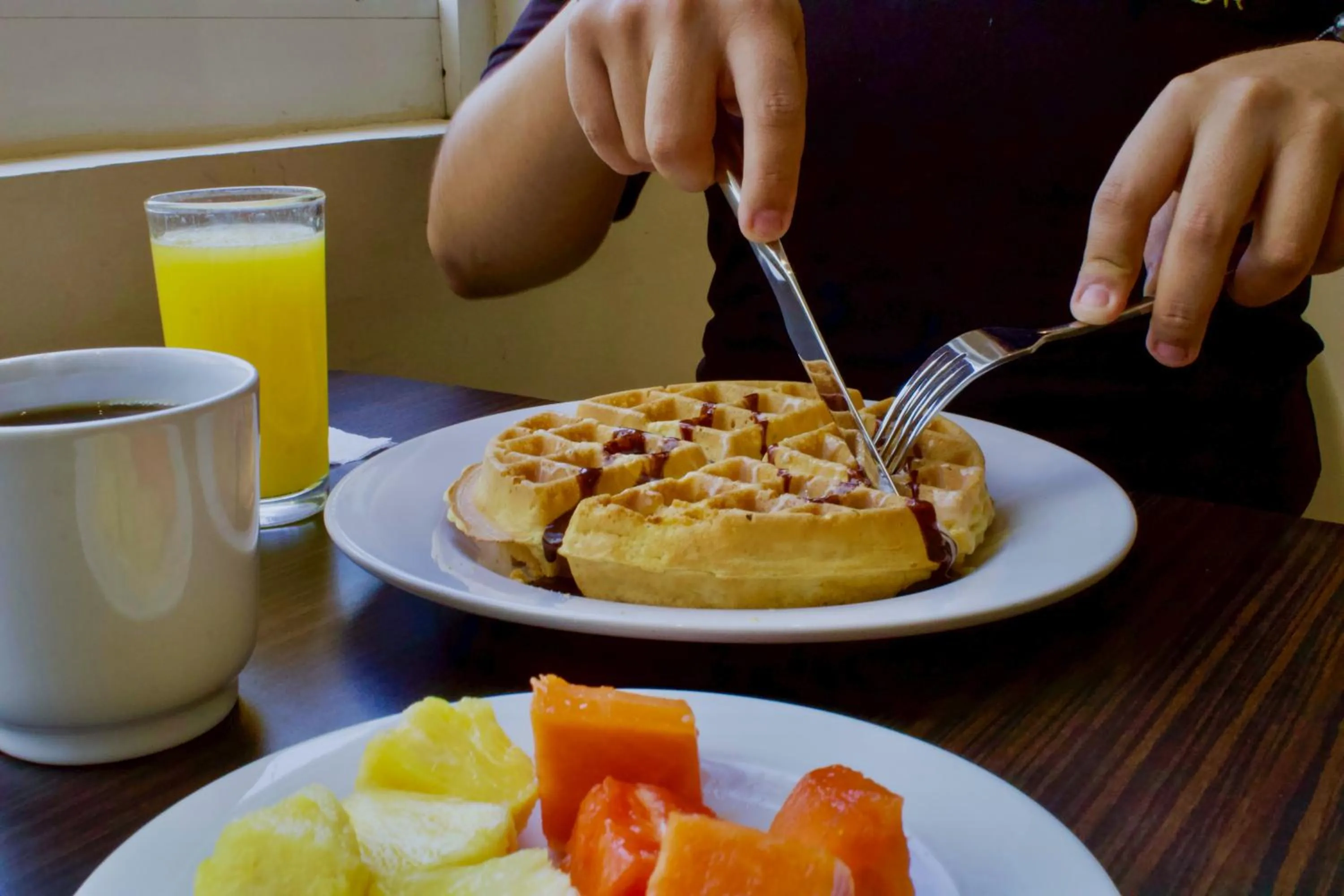Breakfast in Ibis Monterrey Valle