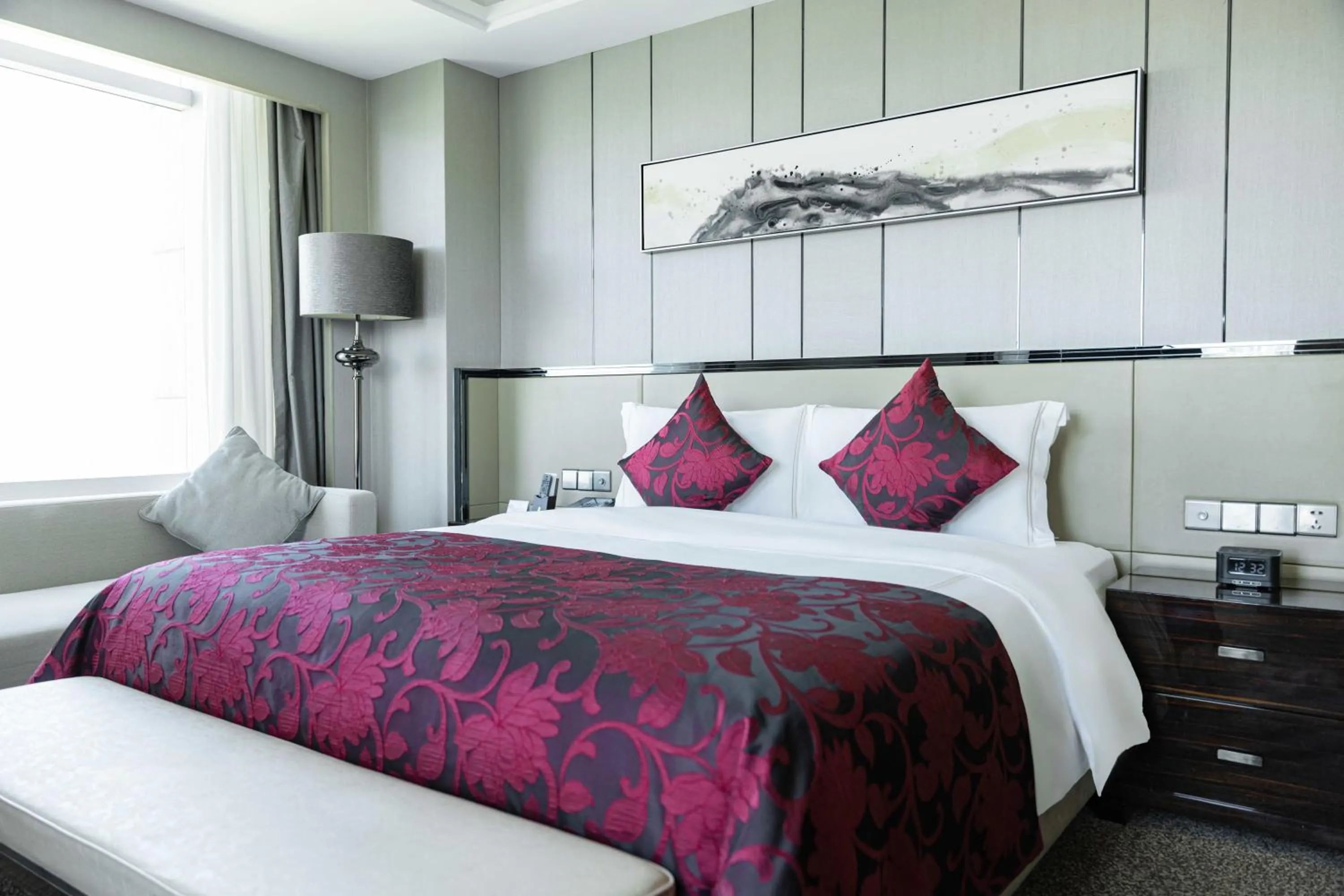 Bed in Shenzhen LANGYUE International Hotel