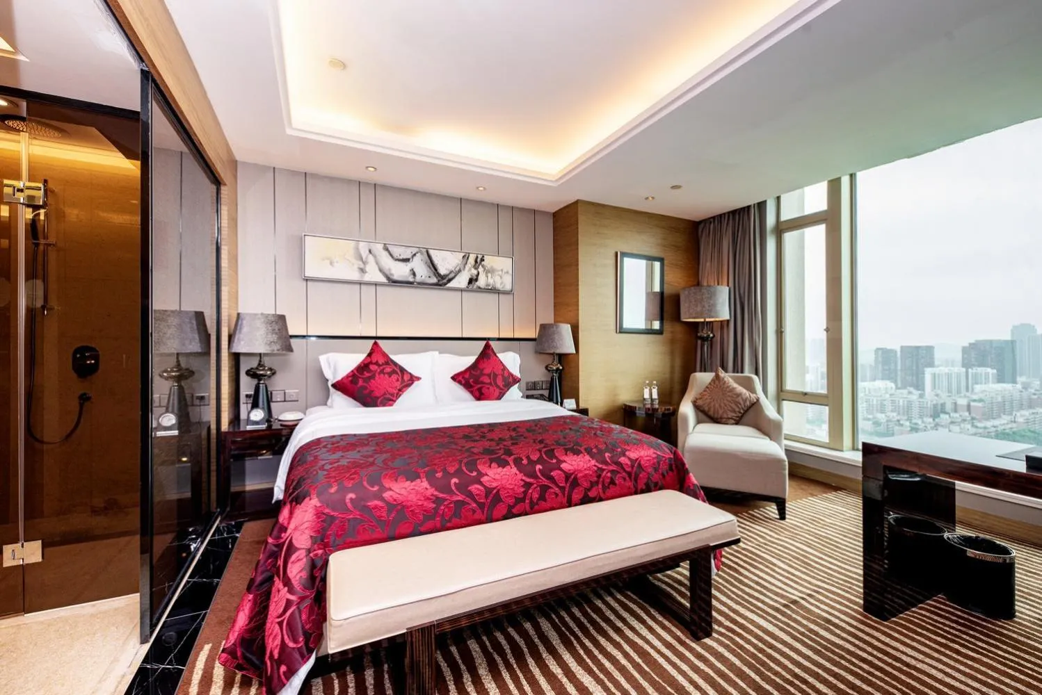 Bed in Shenzhen LANGYUE International Hotel