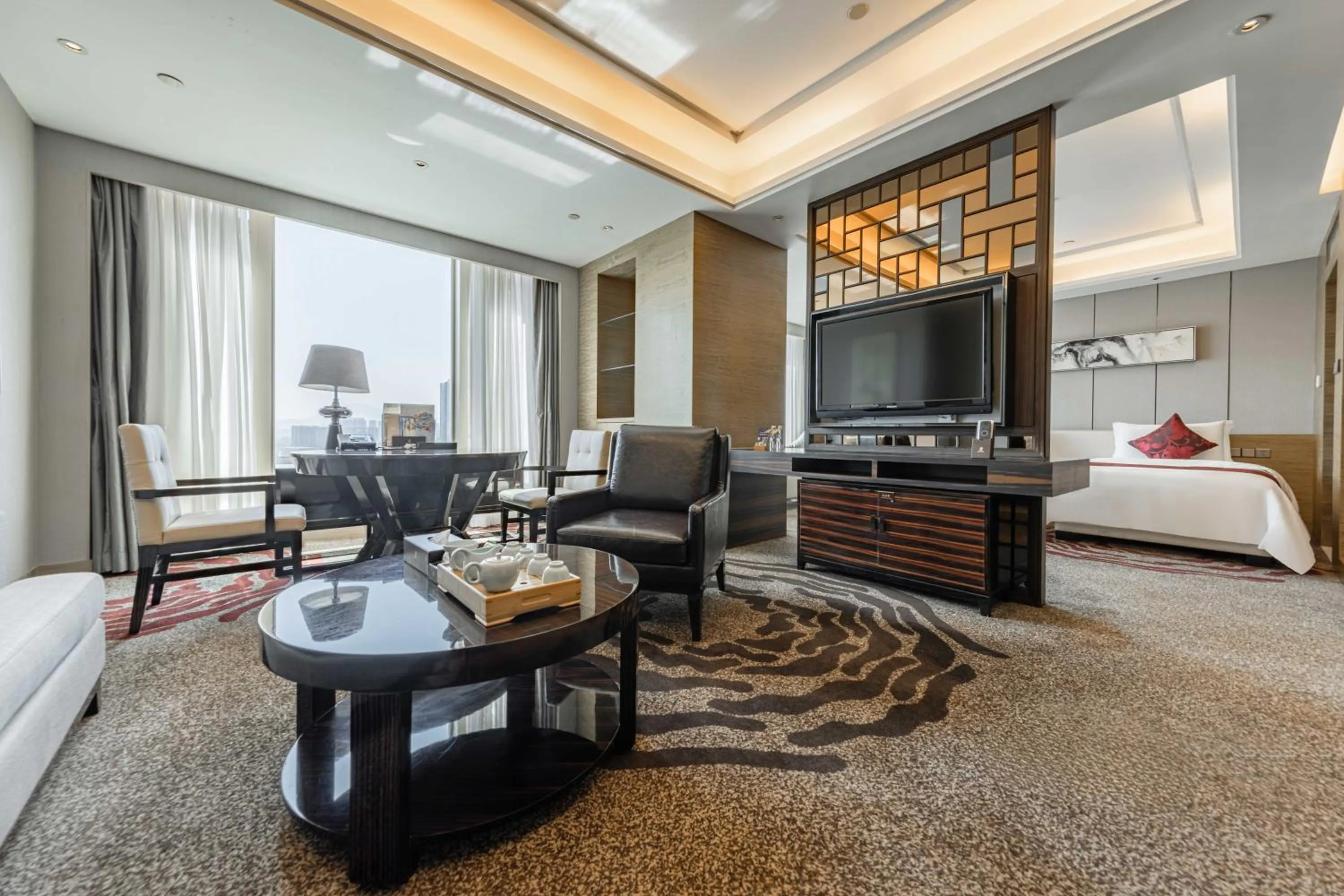 Bed in Shenzhen LANGYUE International Hotel