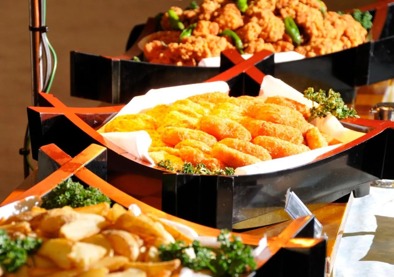 Dinner in Itoen Hotel Oze Oigami Sanrakuso