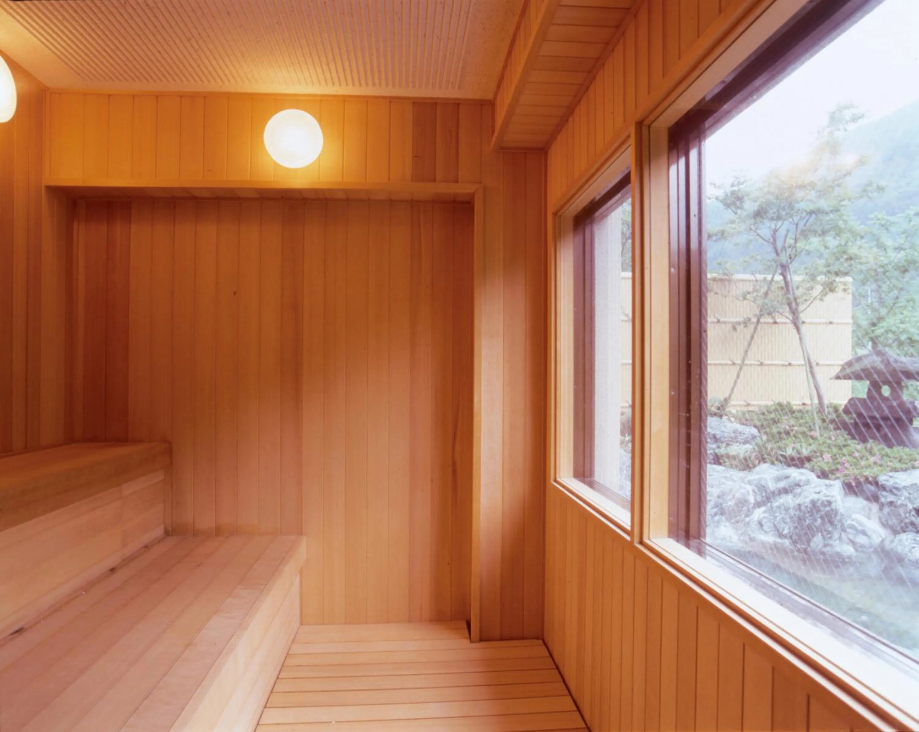 Sauna in Hotel Yunojin