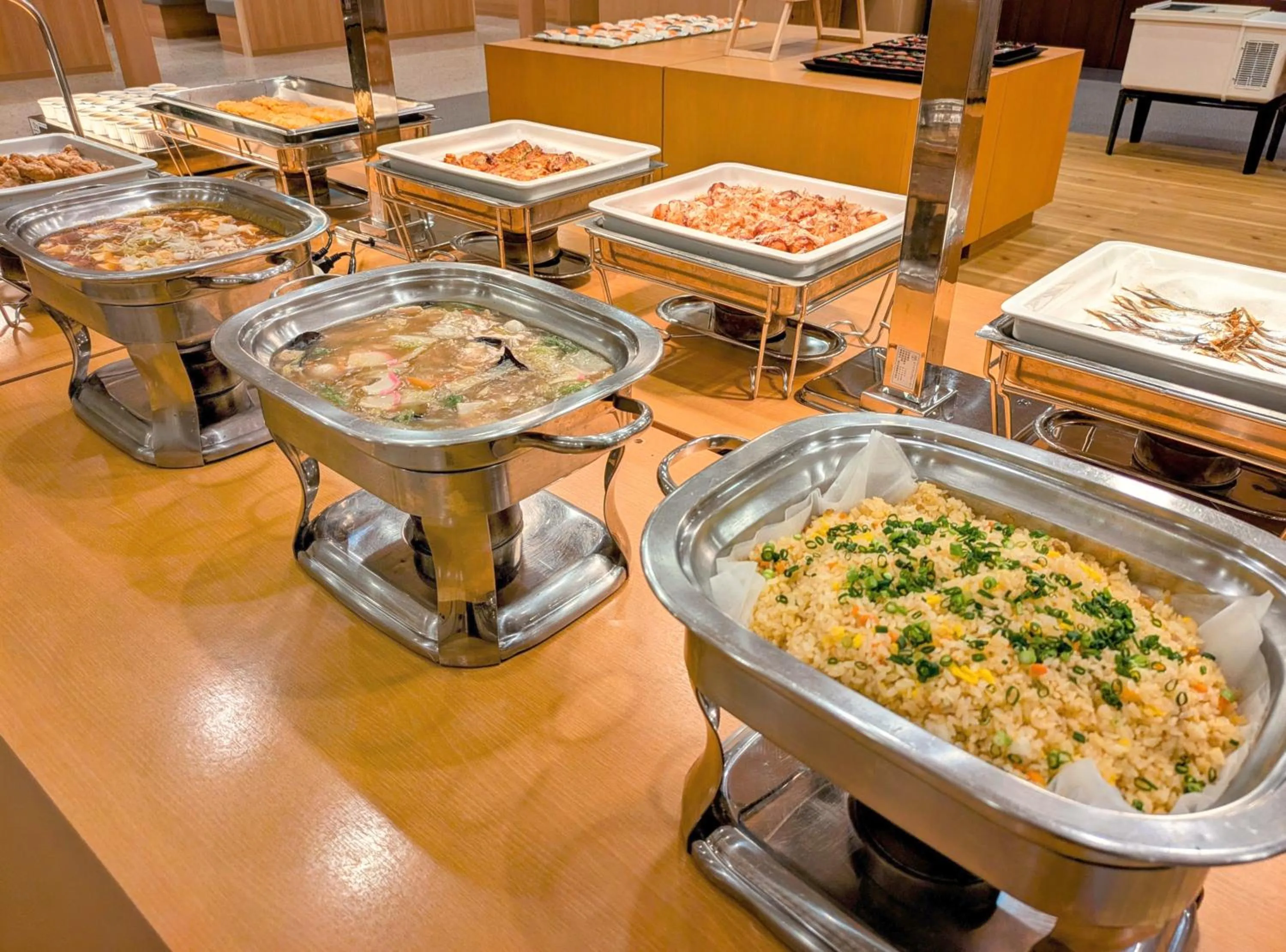 Food and drinks in Itoen Hotel Shima