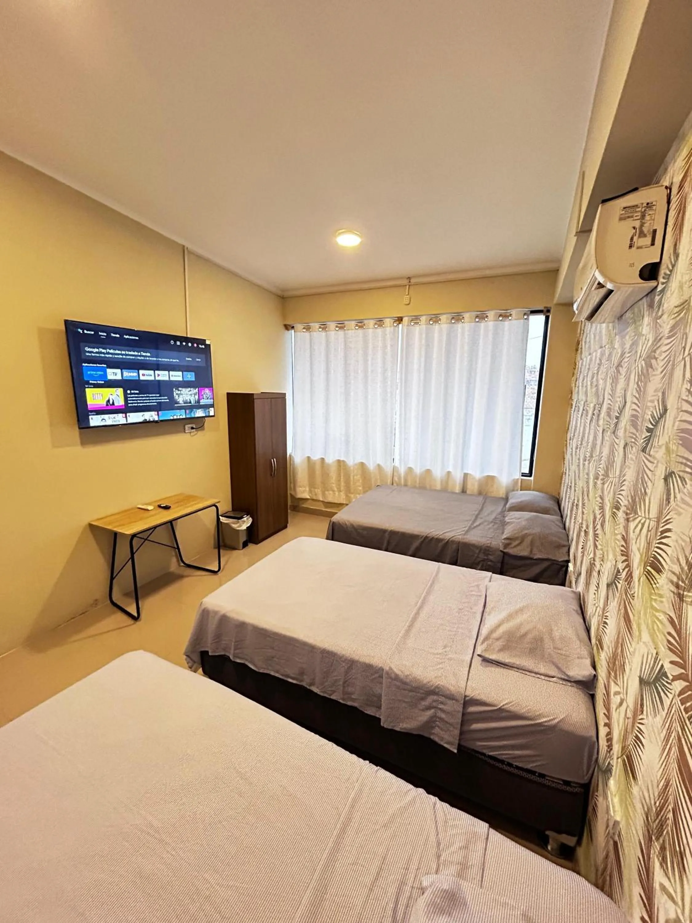 Bed in Hostal Cordillera Azul