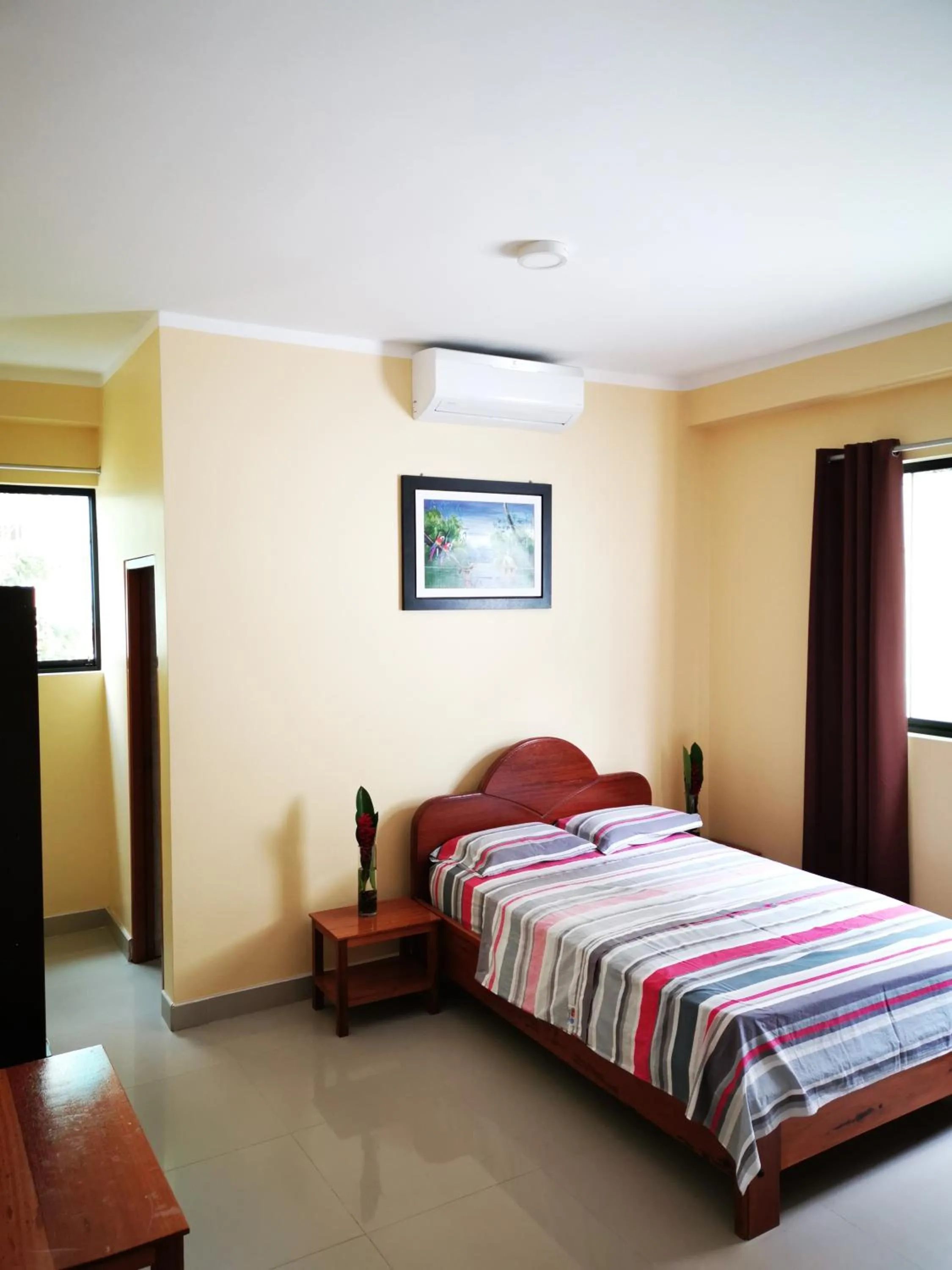 Bed in Hostal Cordillera Azul