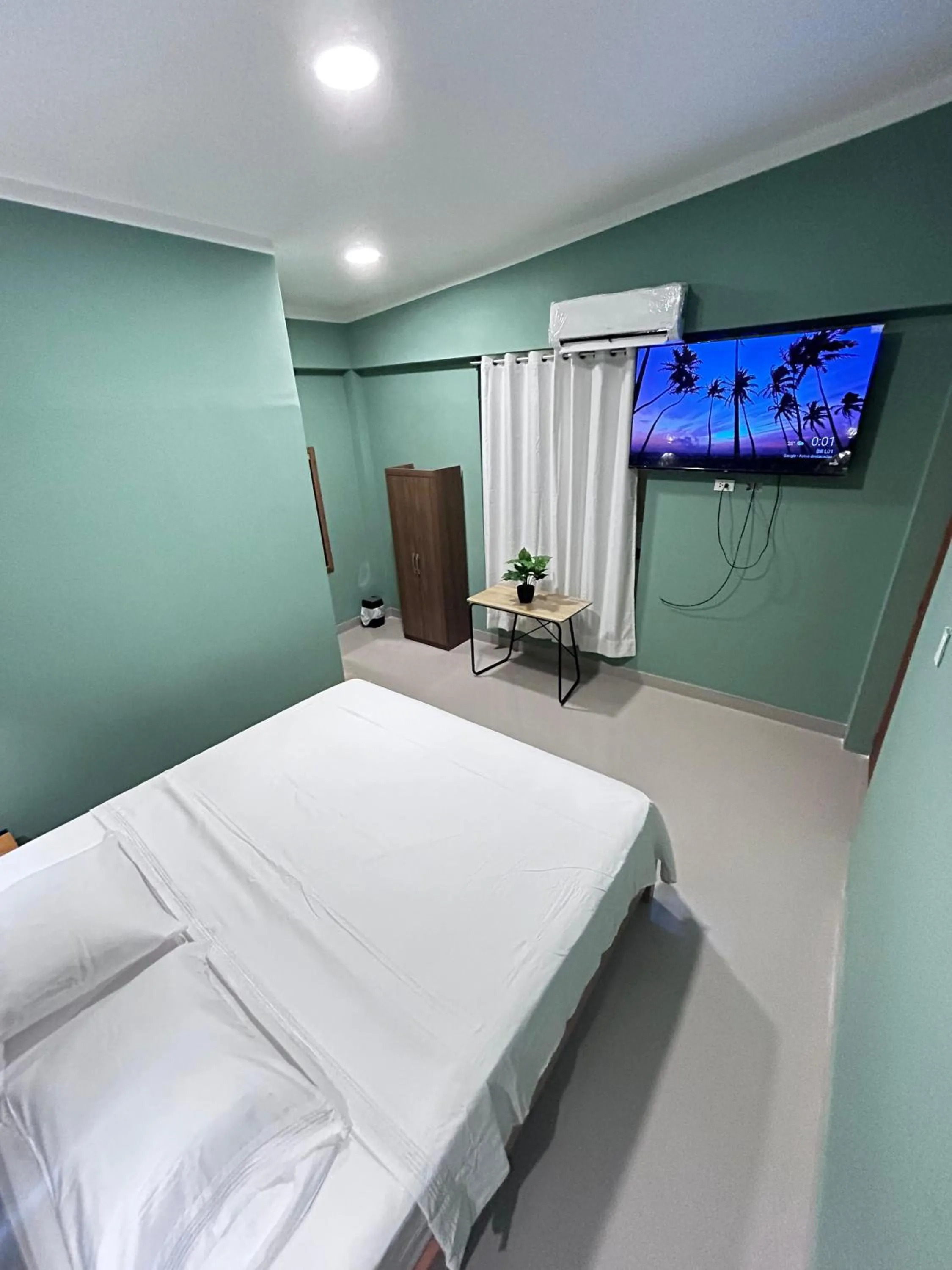 Bed in Hostal Cordillera Azul