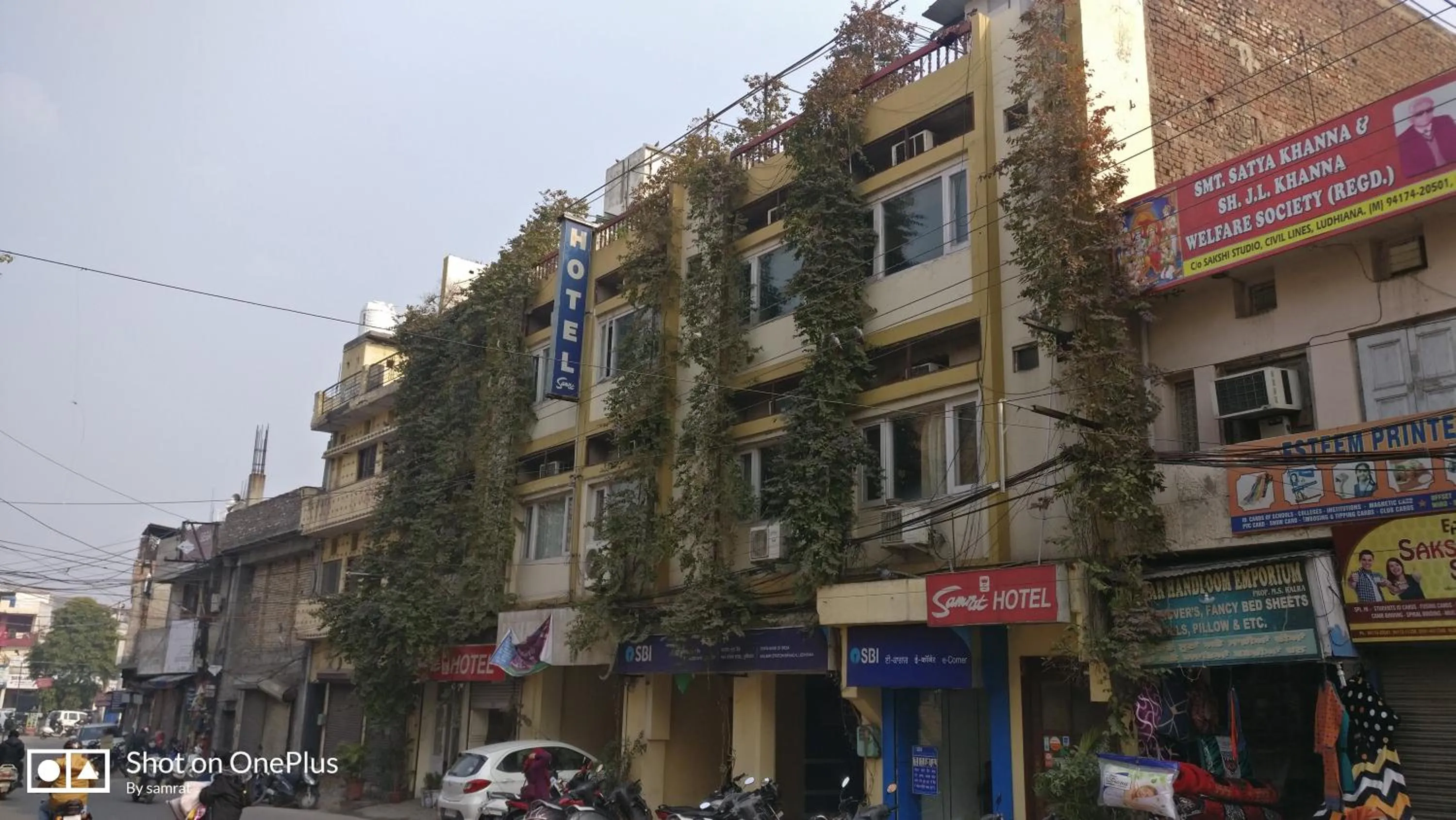 Property building in Samrat Hotel