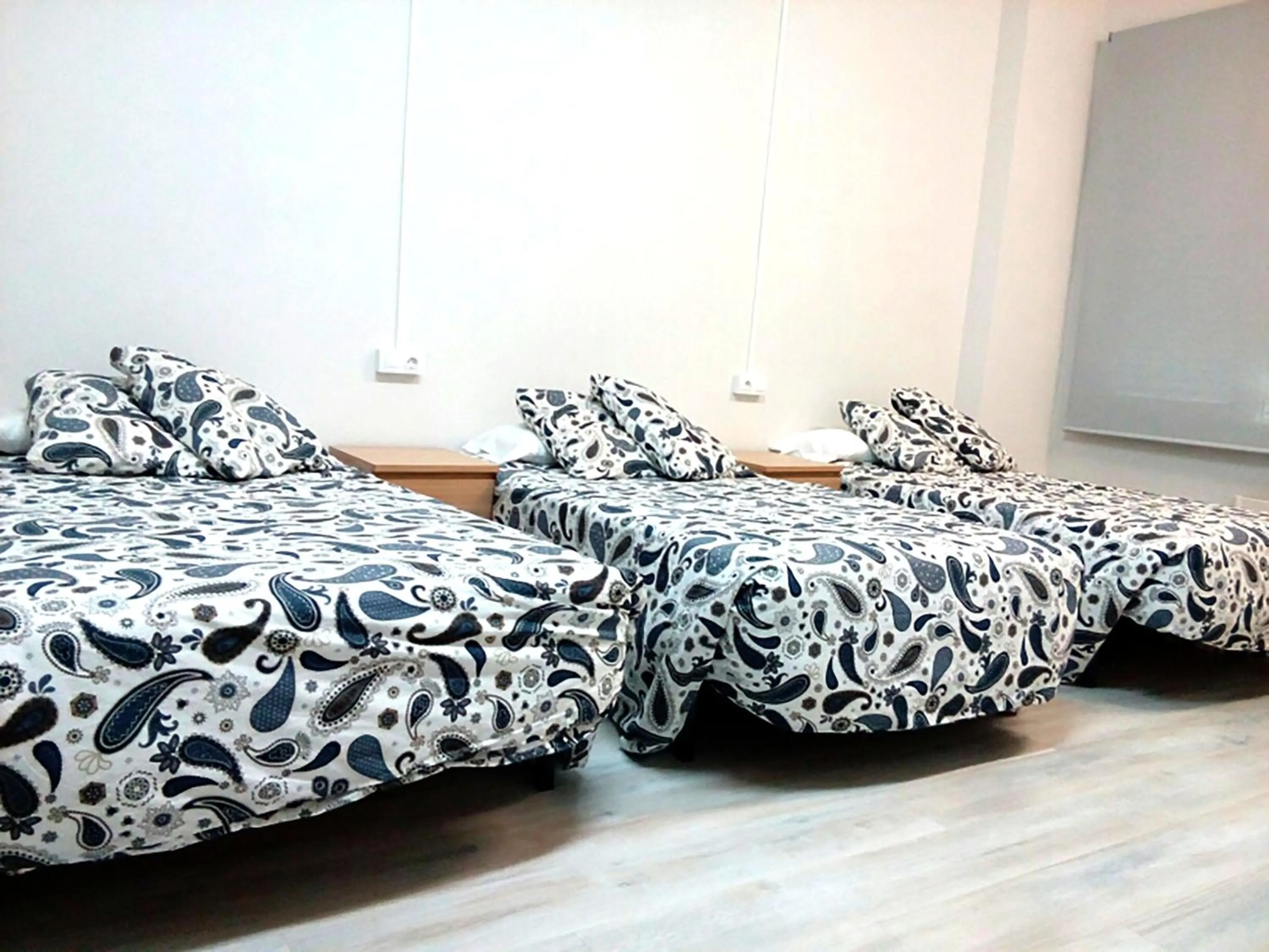 Bed in Residencia Albergue Jaca