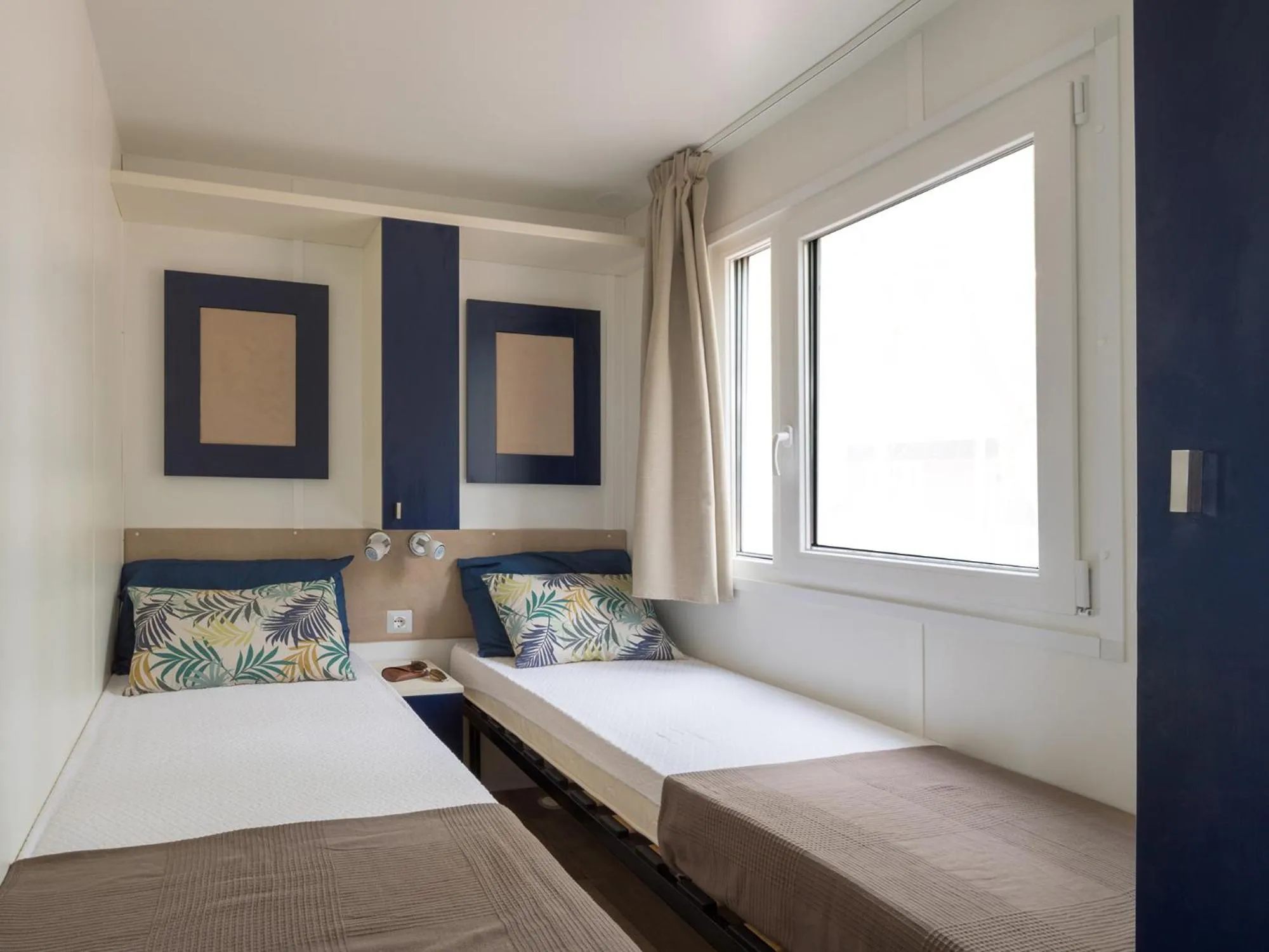 Bed in Camping Village Cavallino