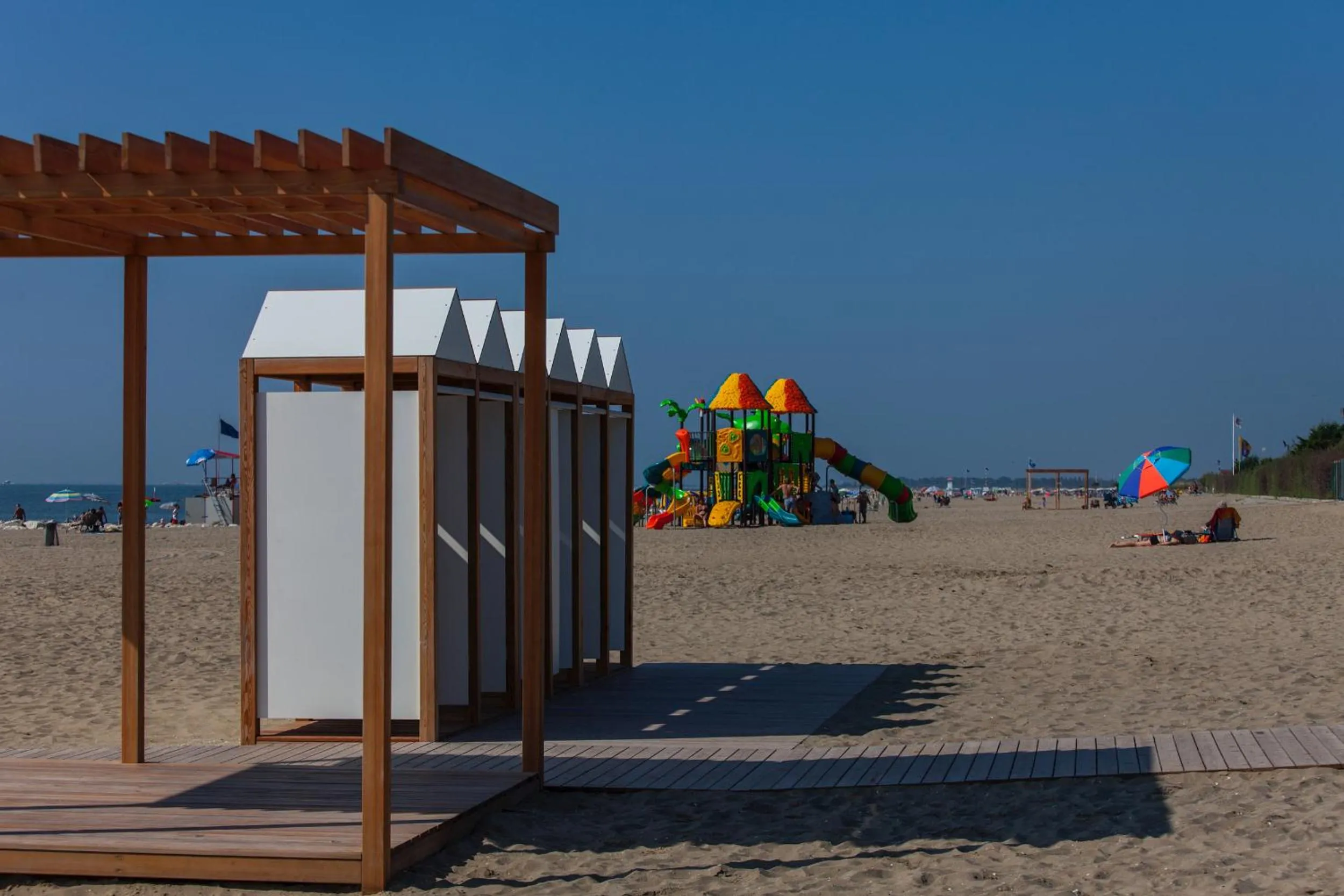 Children play ground in Camping Village Cavallino