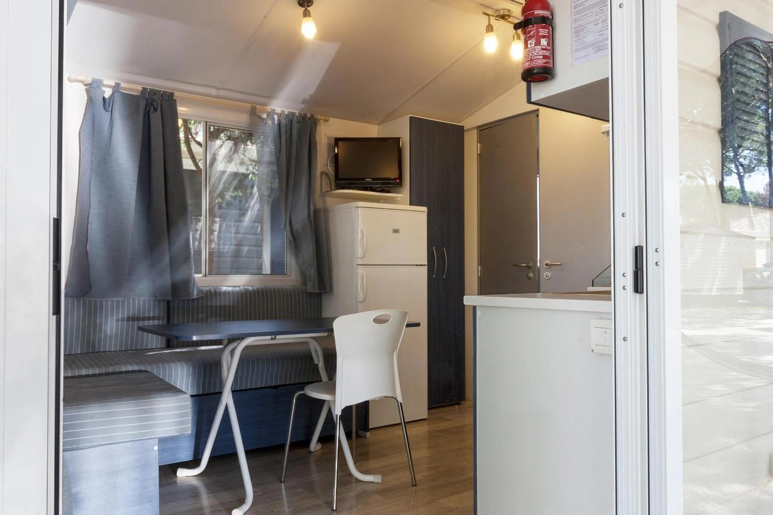 Kitchen or kitchenette in Camping Village Cavallino