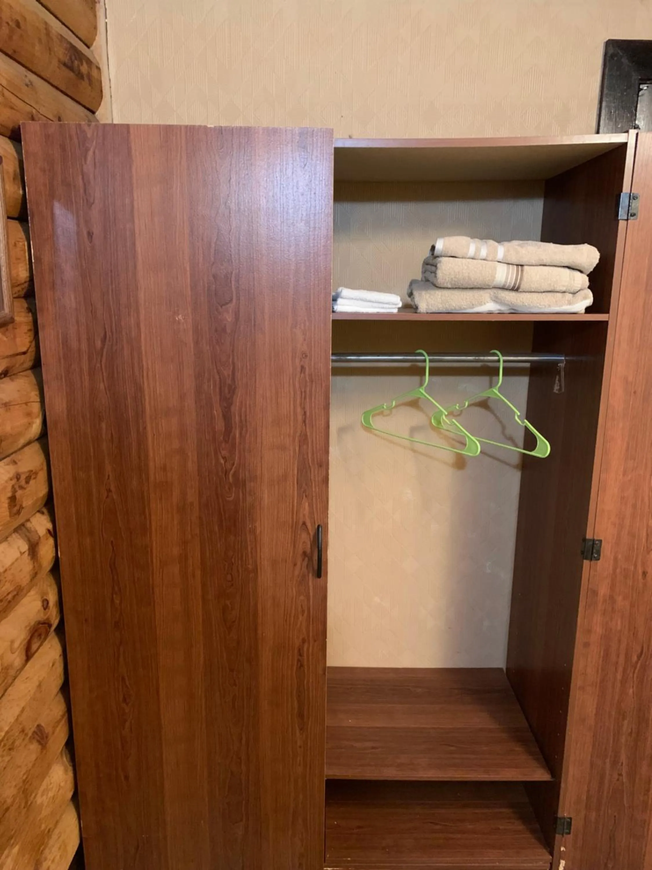 furniture in Log Cabin in the Field