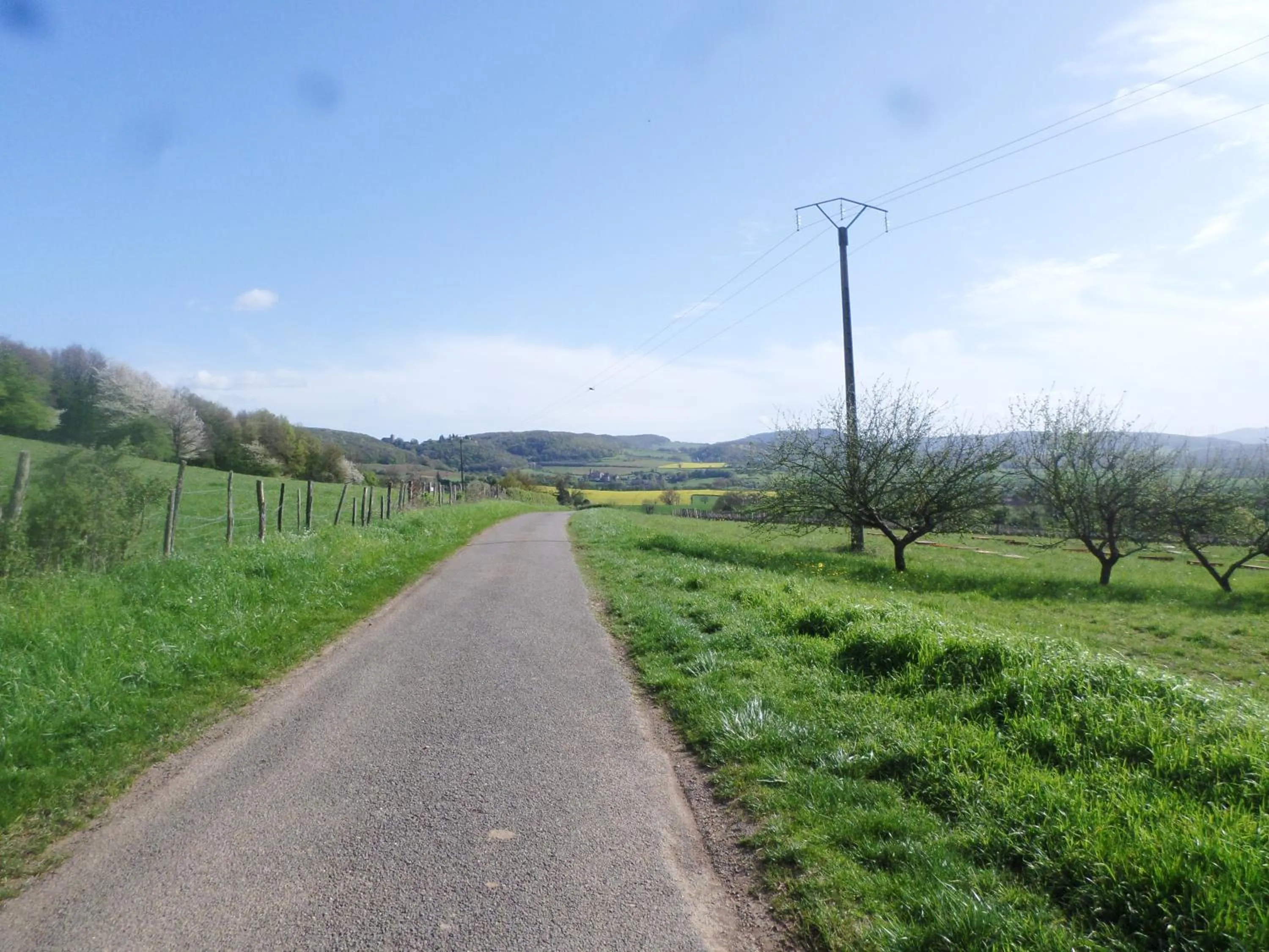 Natural landscape in Les Marronniers