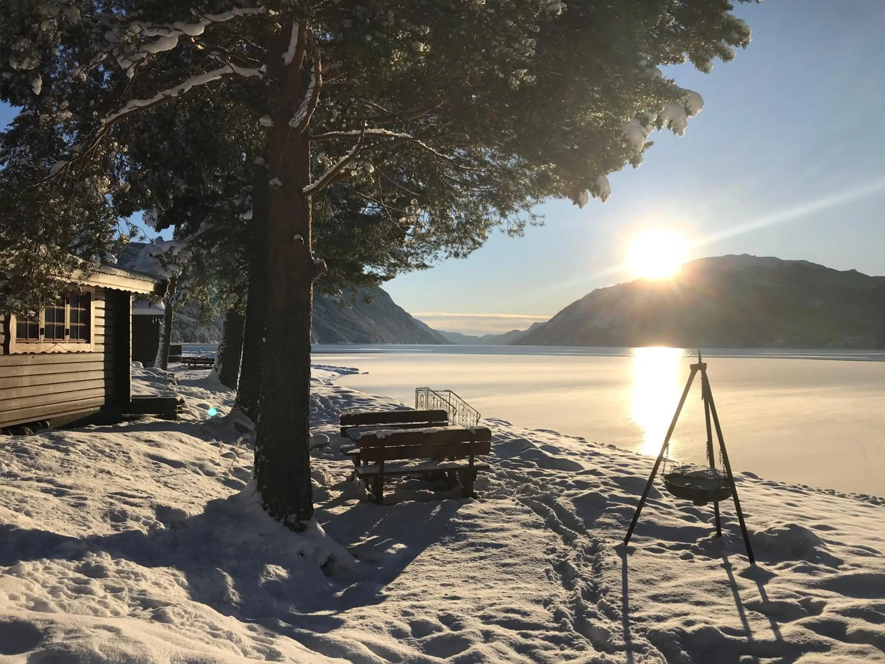 Patio in Sandviken Camping
