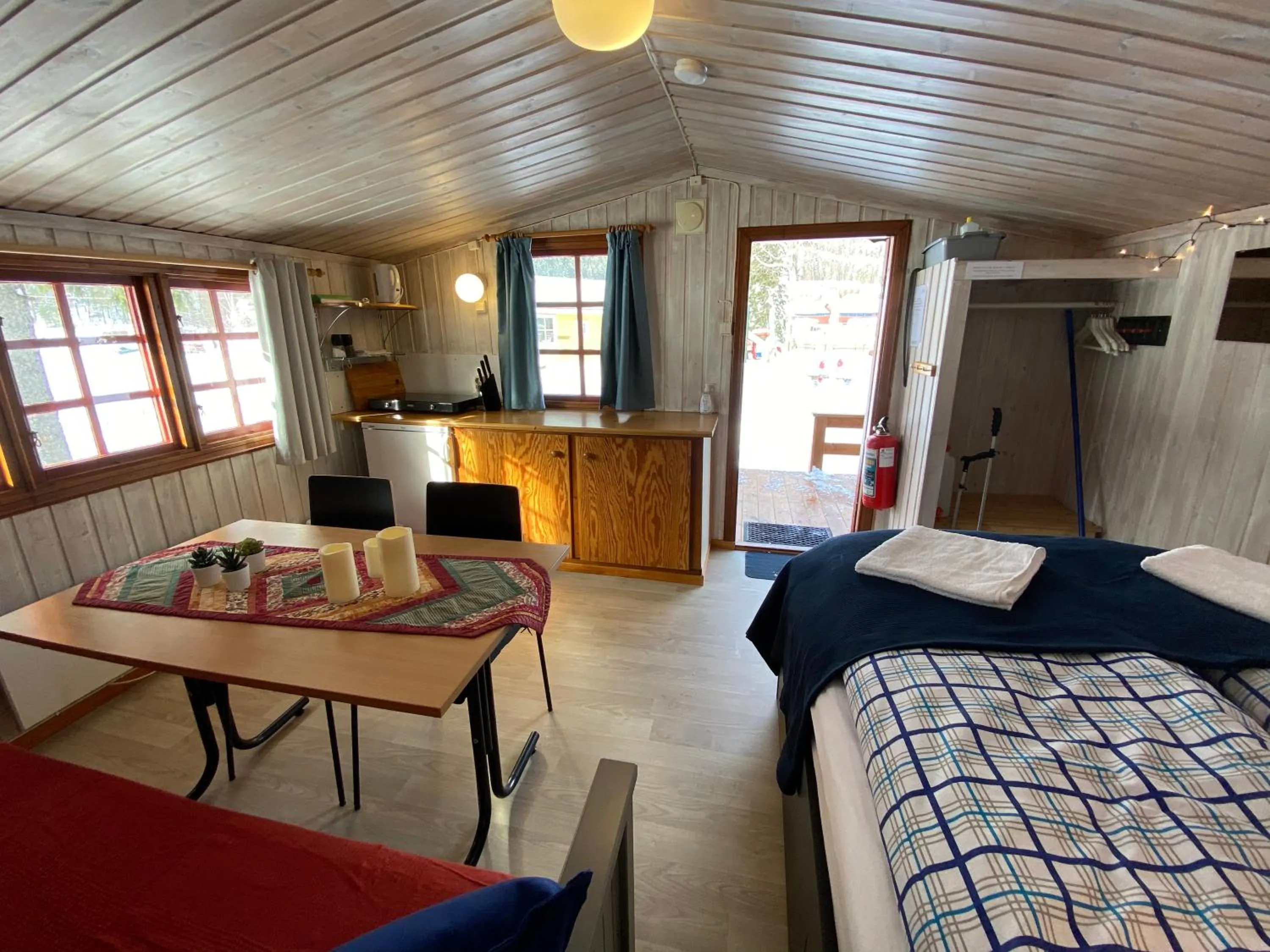 Bed in Sandviken Camping