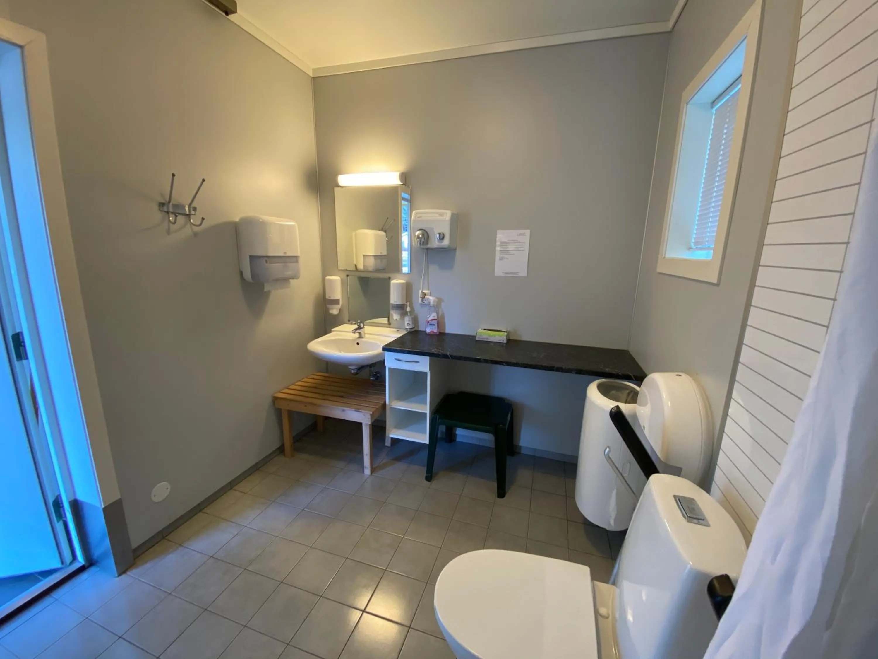 Toilet in Sandviken Camping