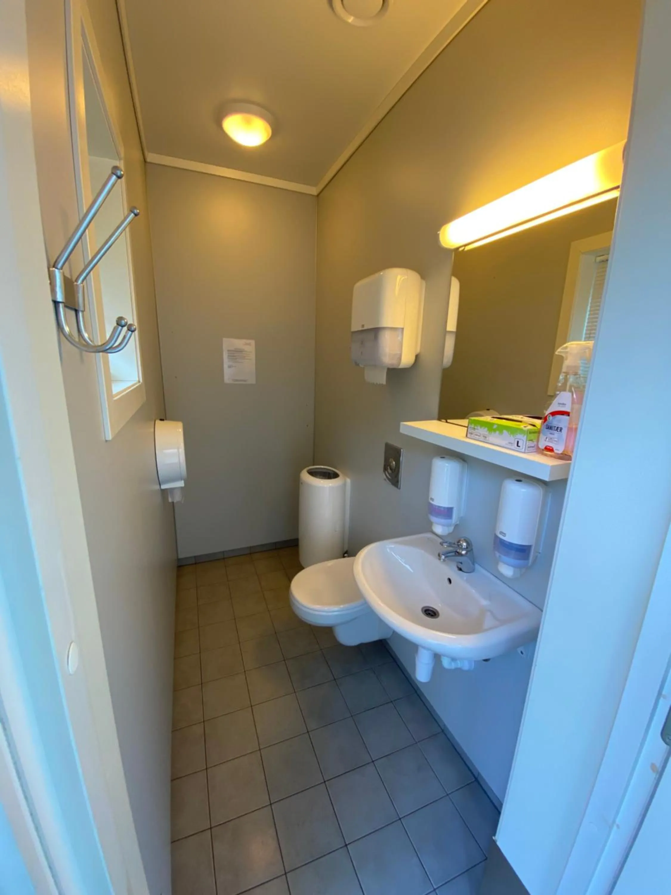 Toilet in Sandviken Camping