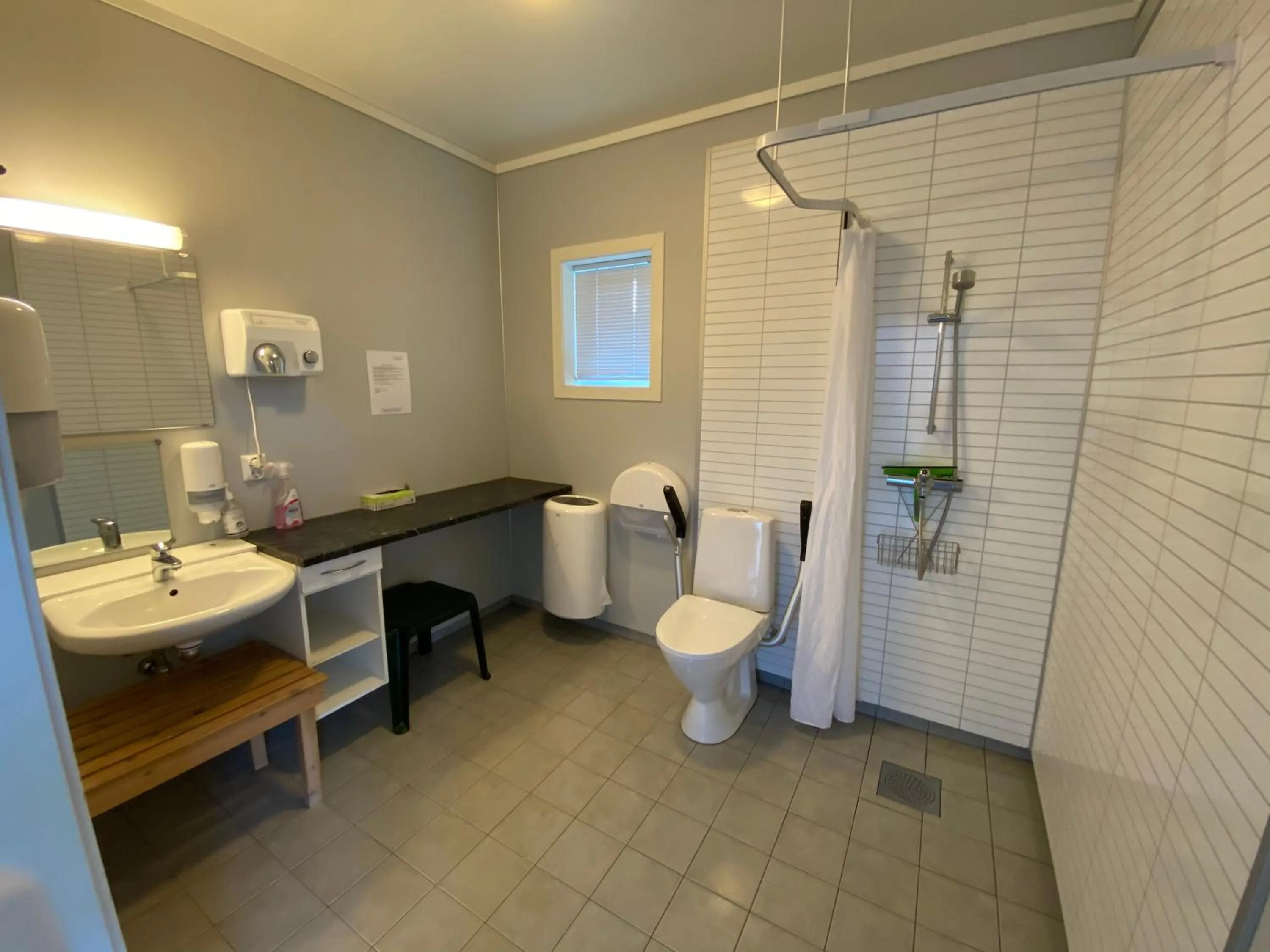 Shower in Sandviken Camping