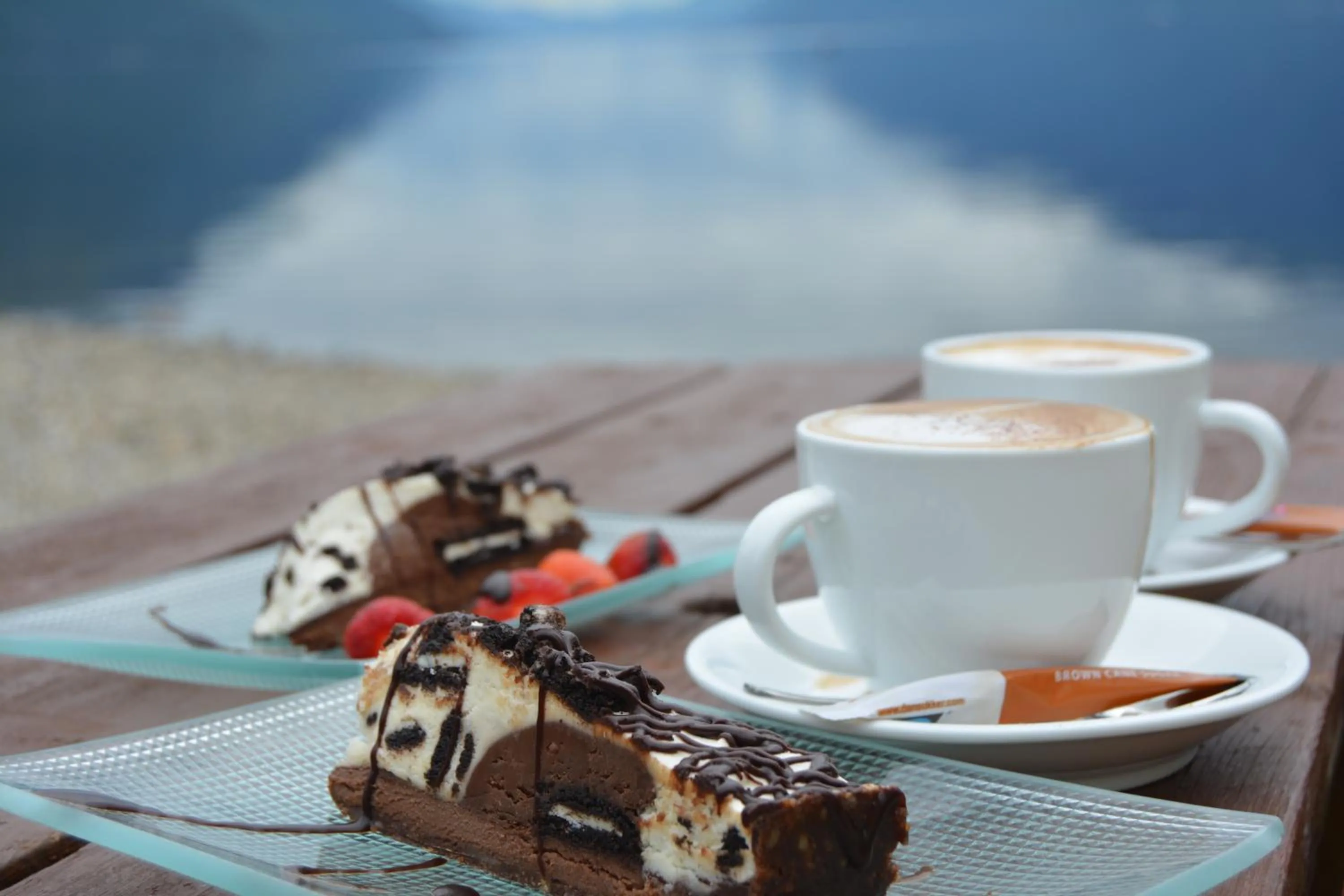 Food close-up in Sandviken Camping