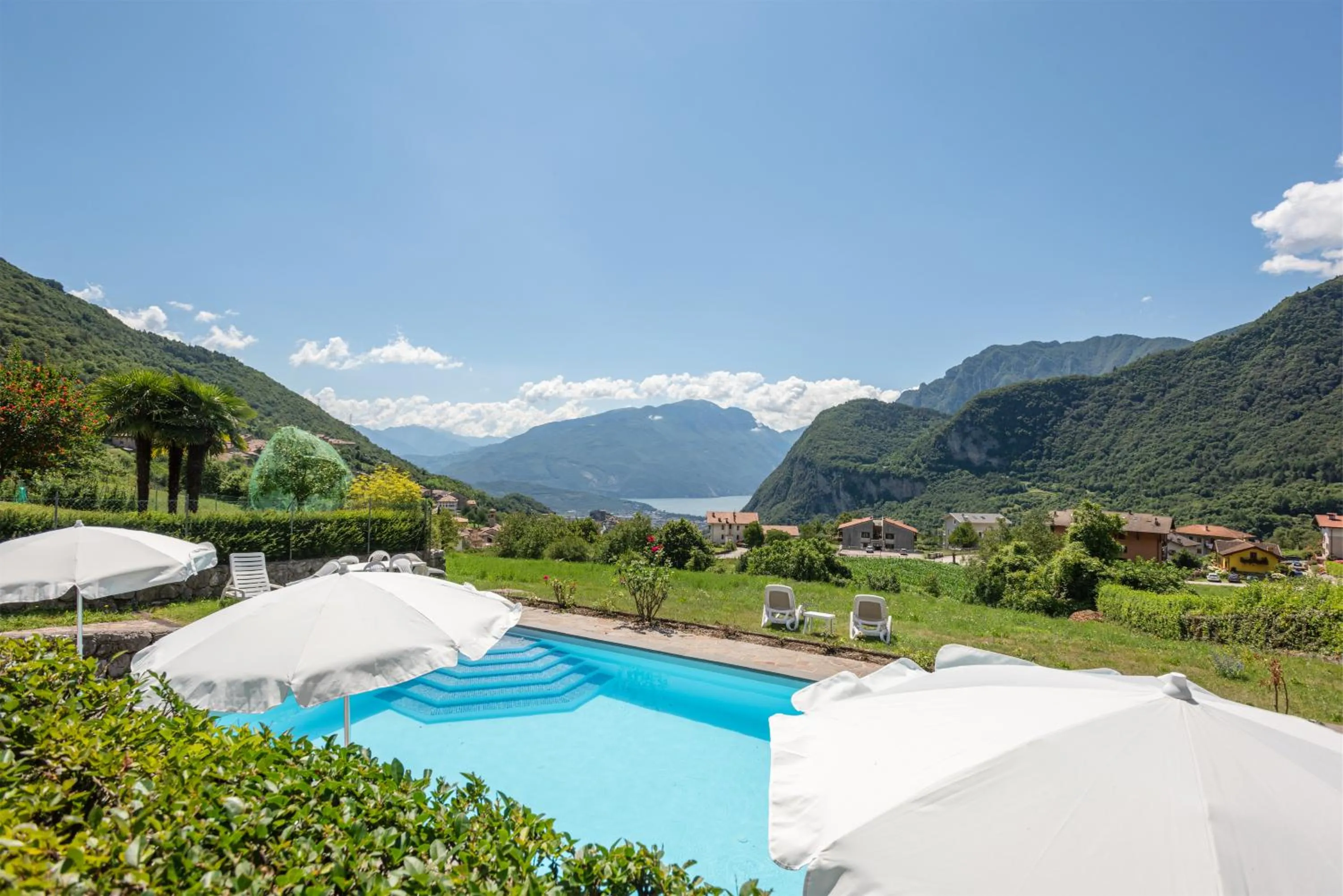 Pool view in Casa Al Sole