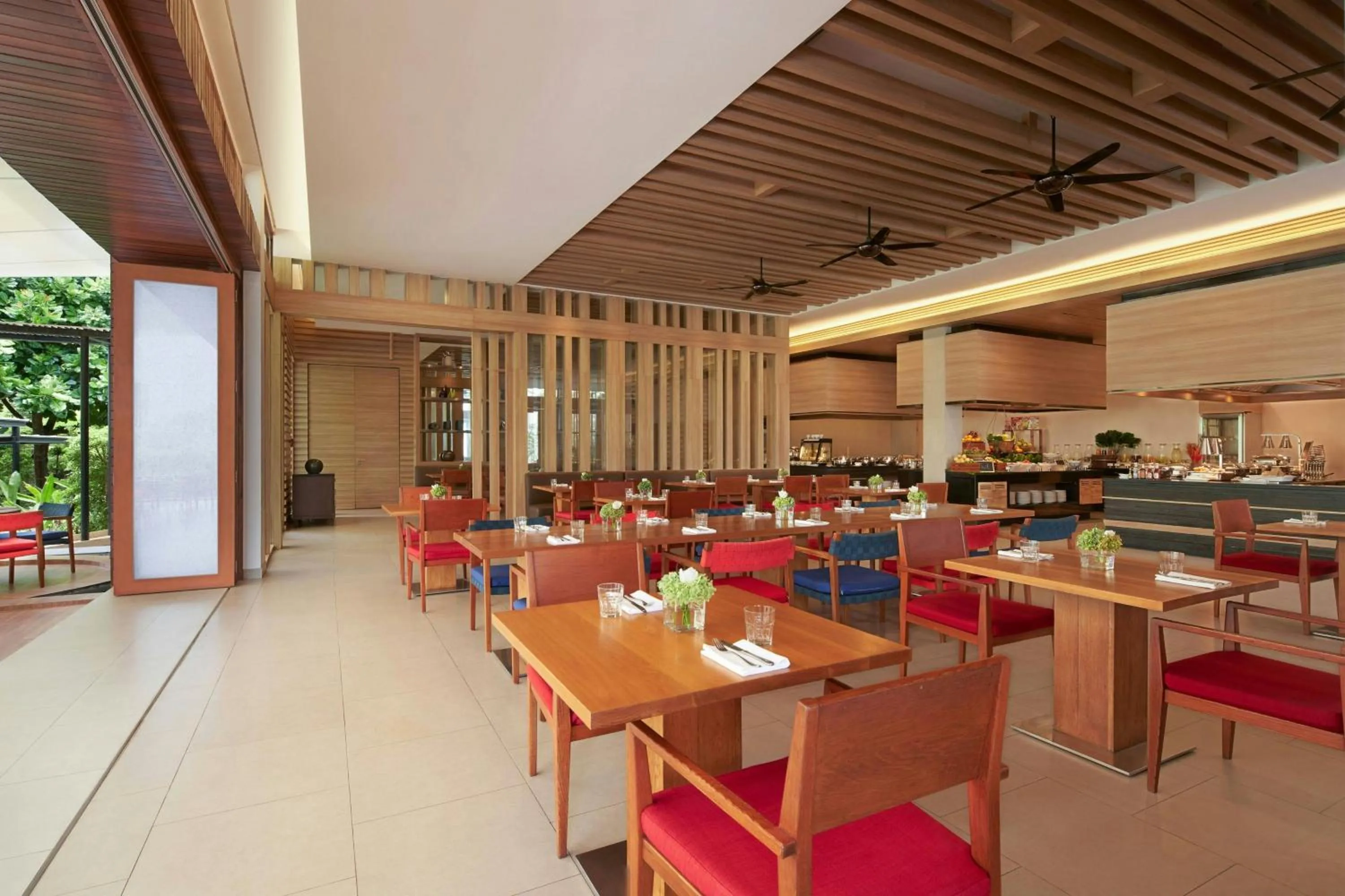 Breakfast in Le Meridien Phuket Mai Khao Beach Resort