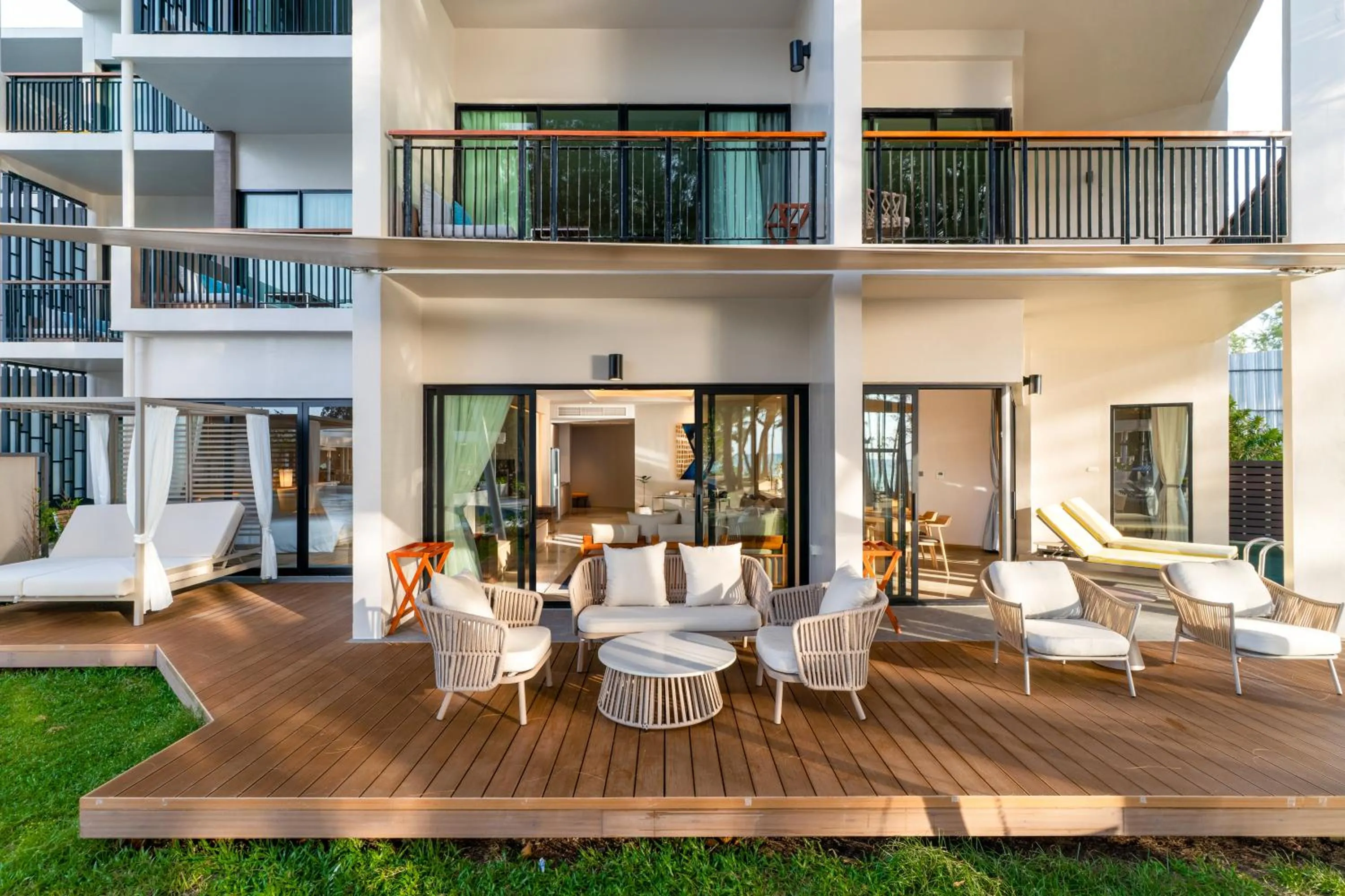 Property building in Le Meridien Phuket Mai Khao Beach Resort