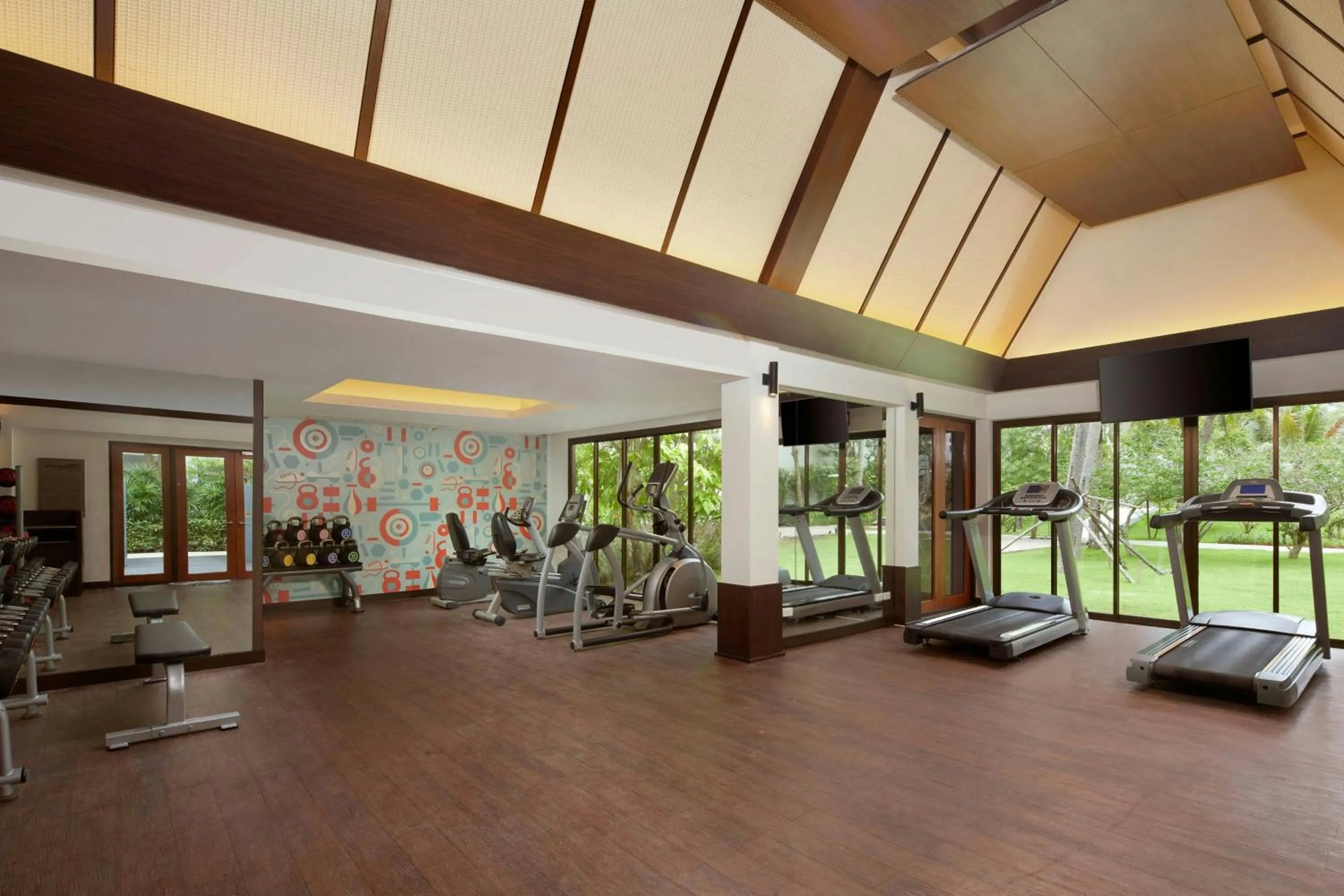Fitness centre/facilities in Le Meridien Phuket Mai Khao Beach Resort