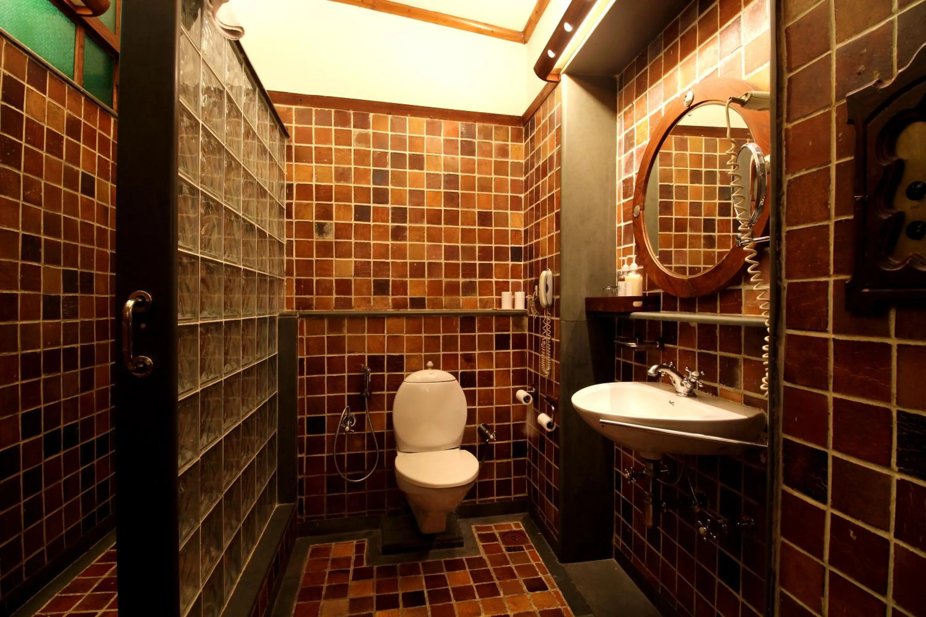 Bathroom in The House of MG-A Heritage Hotel, Ahmedabad