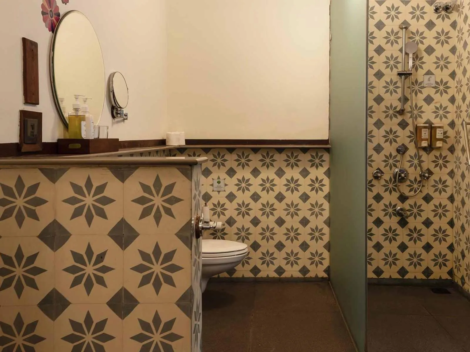 Bathroom in The House of MG-A Heritage Hotel, Ahmedabad